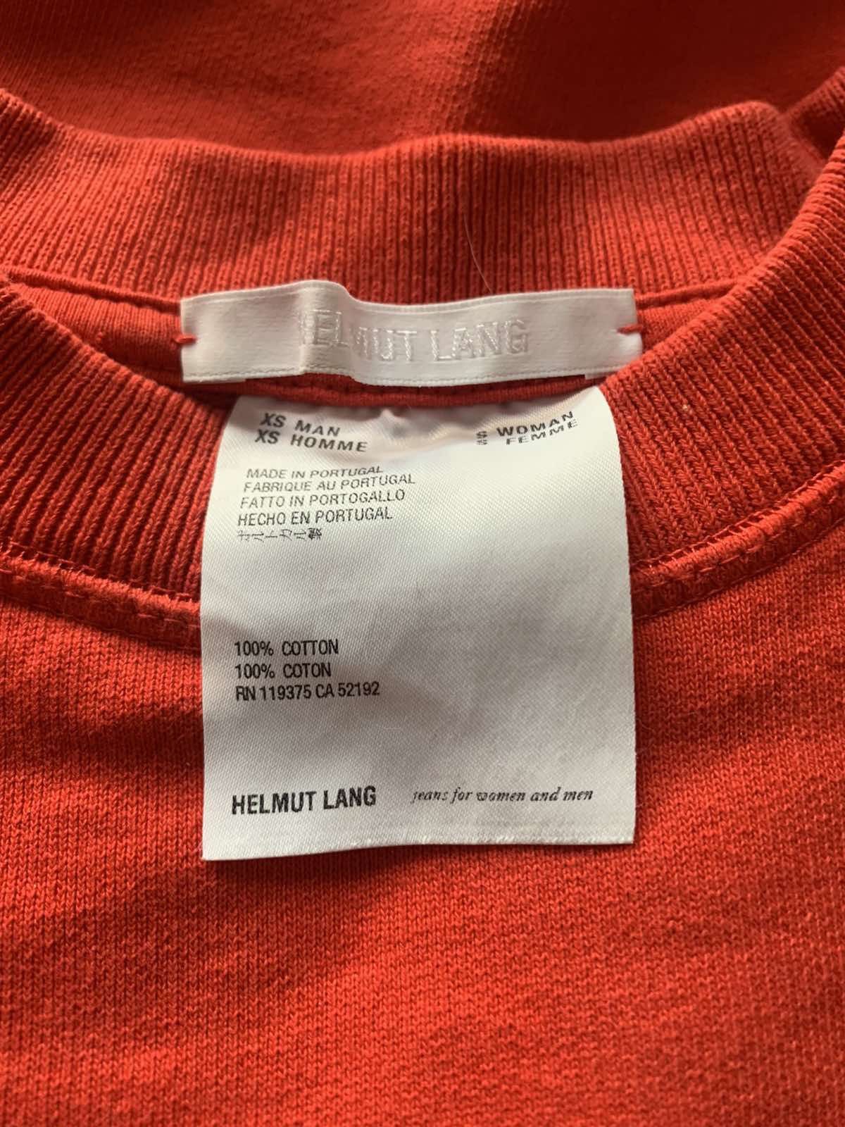 Helmut Lang 🔥 Helmut Lang Hack Logo Sweatshirt Size US XS / EU 42 / 0 - 3 Thumbnail