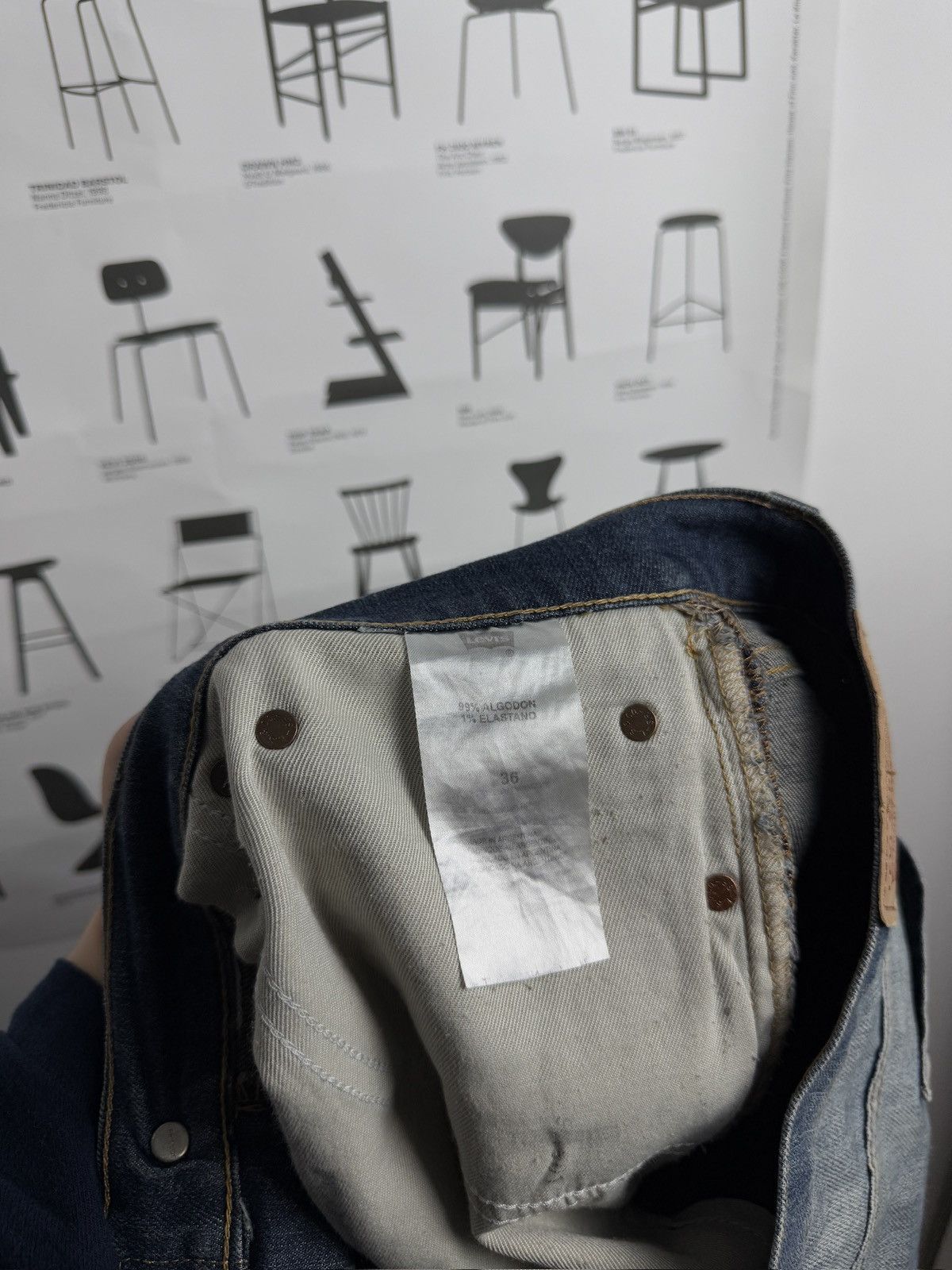 Levi's × Levi's Vintage Clothing Levi’s 511 blue denim jeans shorts jorts 36 baggy skate y2k Size US 36 / EU 52 - 6 Thumbnail