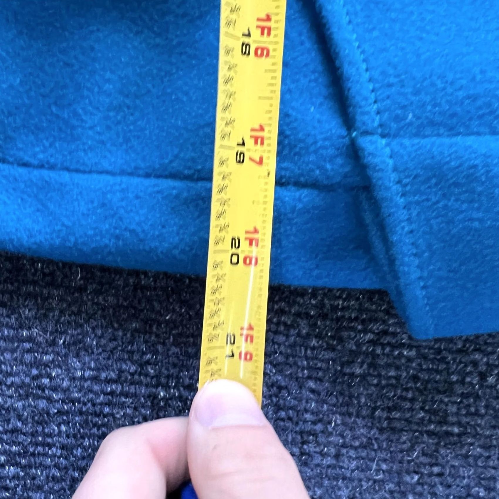 Doublet VINTAGE Fashions By Jill Coat Womens M Blue Wool Long Double Breasted USA Size M / US 6-8 / IT 42-44 - 4 Thumbnail