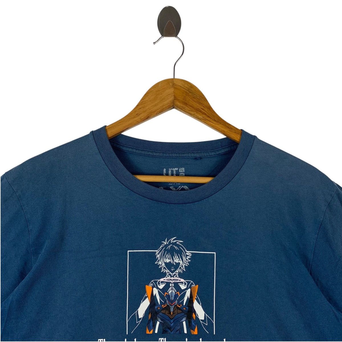 Japanese Brand EVANGELION Nerv neon genesis gainax ANIME tee Size US L / EU 52-54 / 3 - 2 Thumbnail