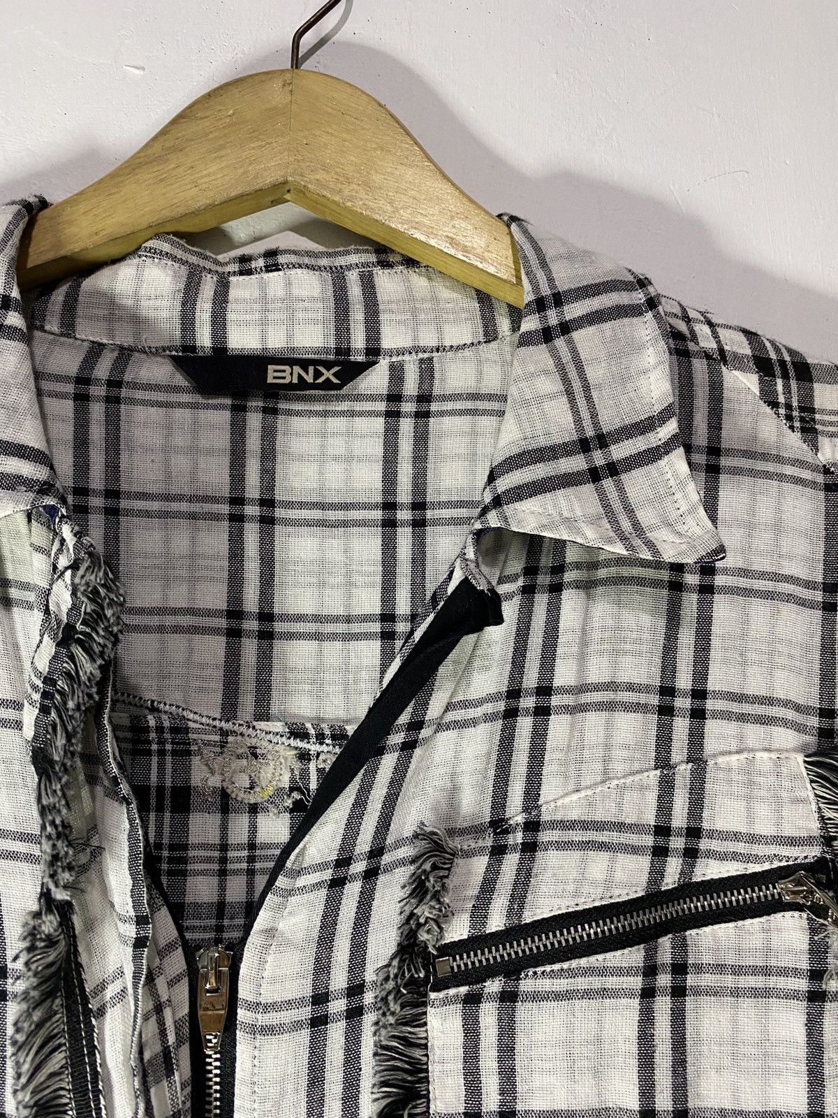 If Six Was Nine × Japanese Brand × Le Grande Bleu (L.G.B.) BNX zip flanel tartan shirts travis style Size US M / EU 48-50 / 2 - 7 Thumbnail