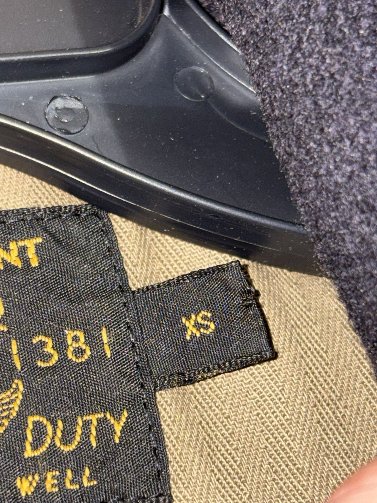 RRL Ralph Lauren Vintage RRL Wool Leather Union Military Jacket avant garde Size US S / EU 44-46 / 1 - 6 Thumbnail