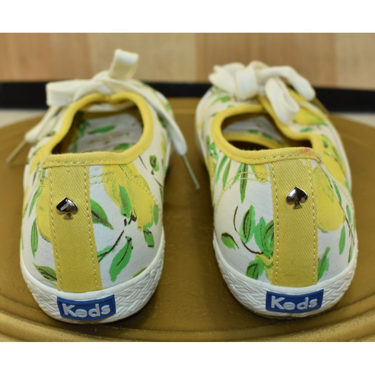 Kate Spade Keds X Kate Spade NY Women's Shoes Size 8 White/Yellow Lemon Size US 8 / IT 38 - 4 Thumbnail