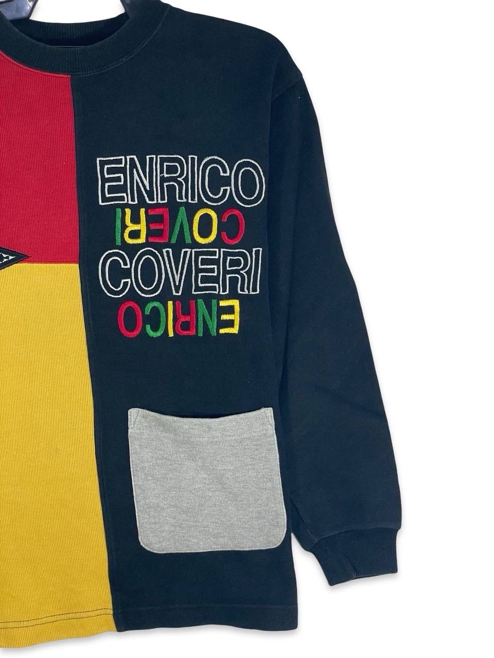 Enrico Coveri Vintage 90s enrico coveri sweatshirt jumper size L Size US L / EU 52-54 / 3 - 3 Thumbnail