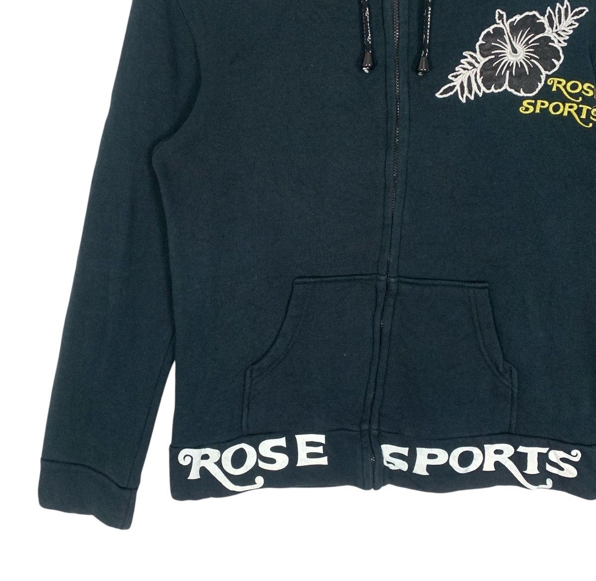 Japanese Brand Rose Sport Apparel JapaneseBrand SurfStyle Floral Hoodie Size S / US 4 / IT 40 - 5 Thumbnail