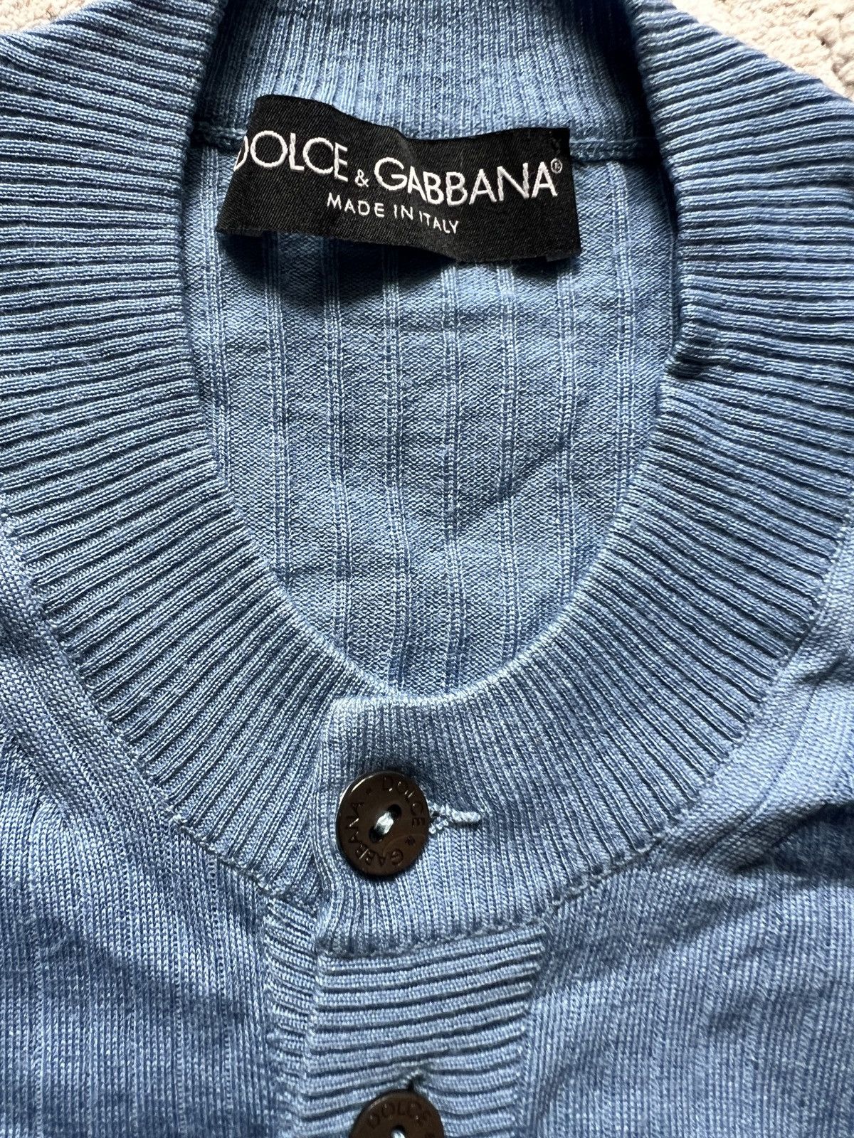 Dolce & Gabbana Dolce & Gabbana Virgin Wool Cardigan Size US S / EU 44-46 / 1 - 2 Thumbnail