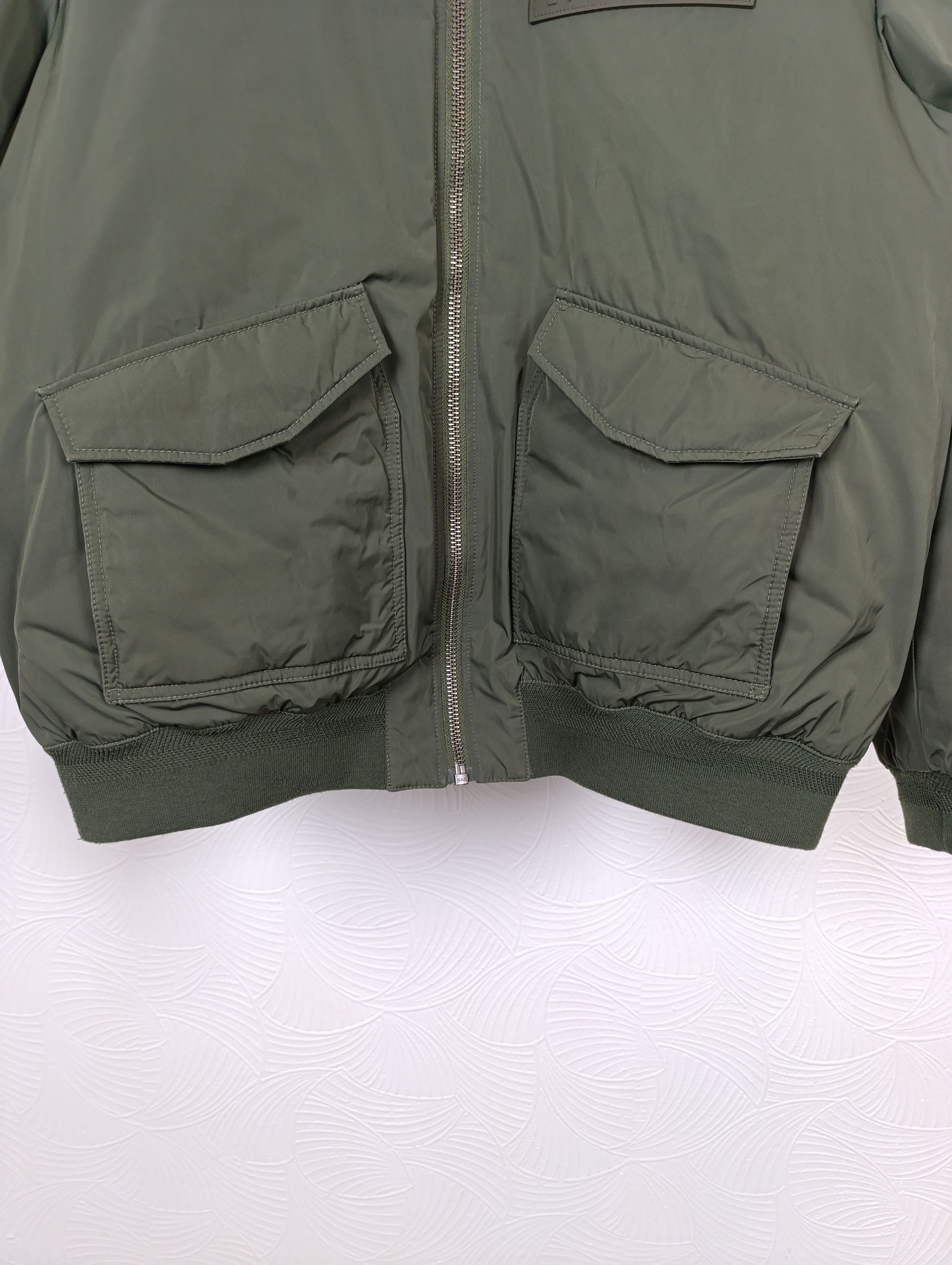 Zadig & Voltaire ZADIG VOLTAIRE MENS MATE NYLON TWILL BOMBER JACKET Size US XL / EU 56 / 4 - 6 Thumbnail
