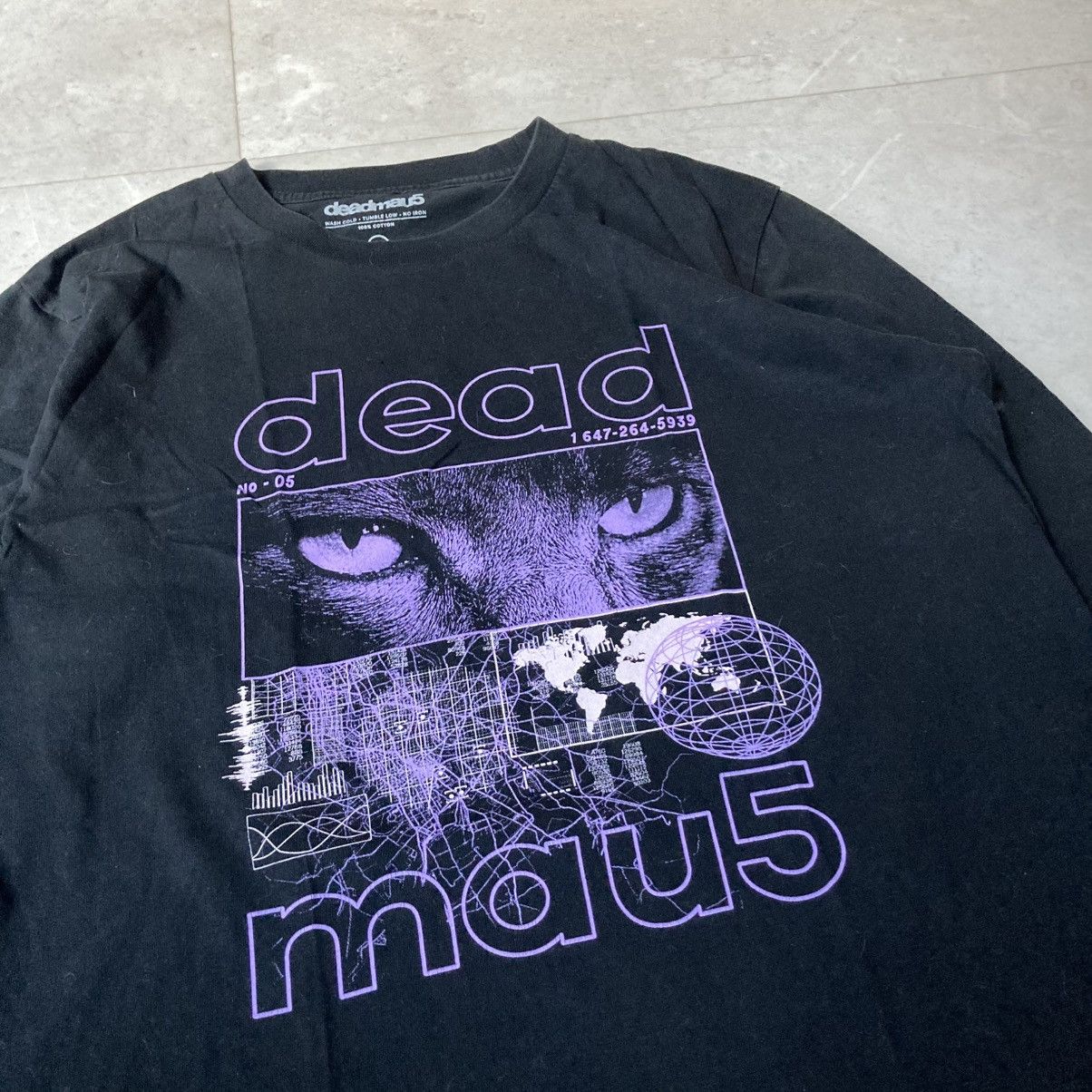 Rap Tees vintage deadmau5 electronic tech house band tee Size US L / EU 52-54 / 3 - 2 Thumbnail
