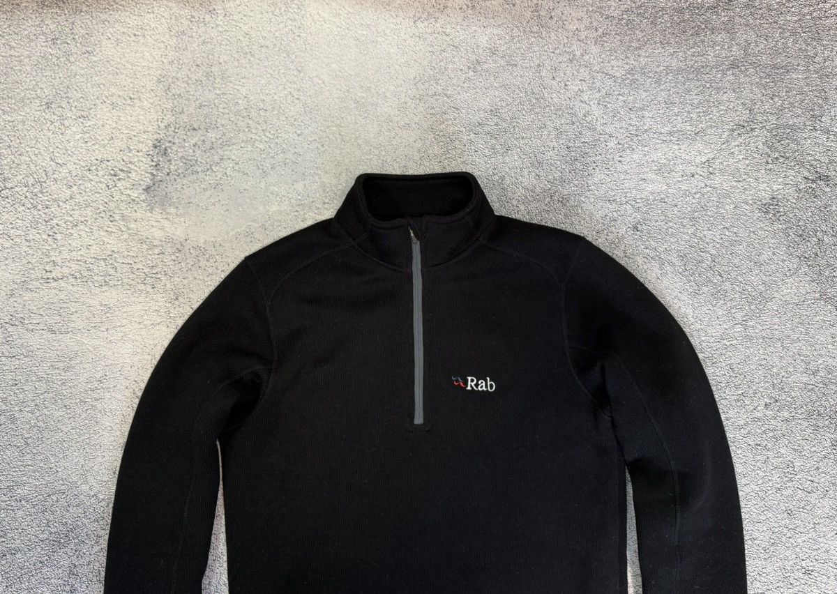 Rab Rab Micro Pull On 1/4 Zip Fleece Black Men USS EU46 Outdoor Size US S / EU 44-46 / 1 - 4 Thumbnail