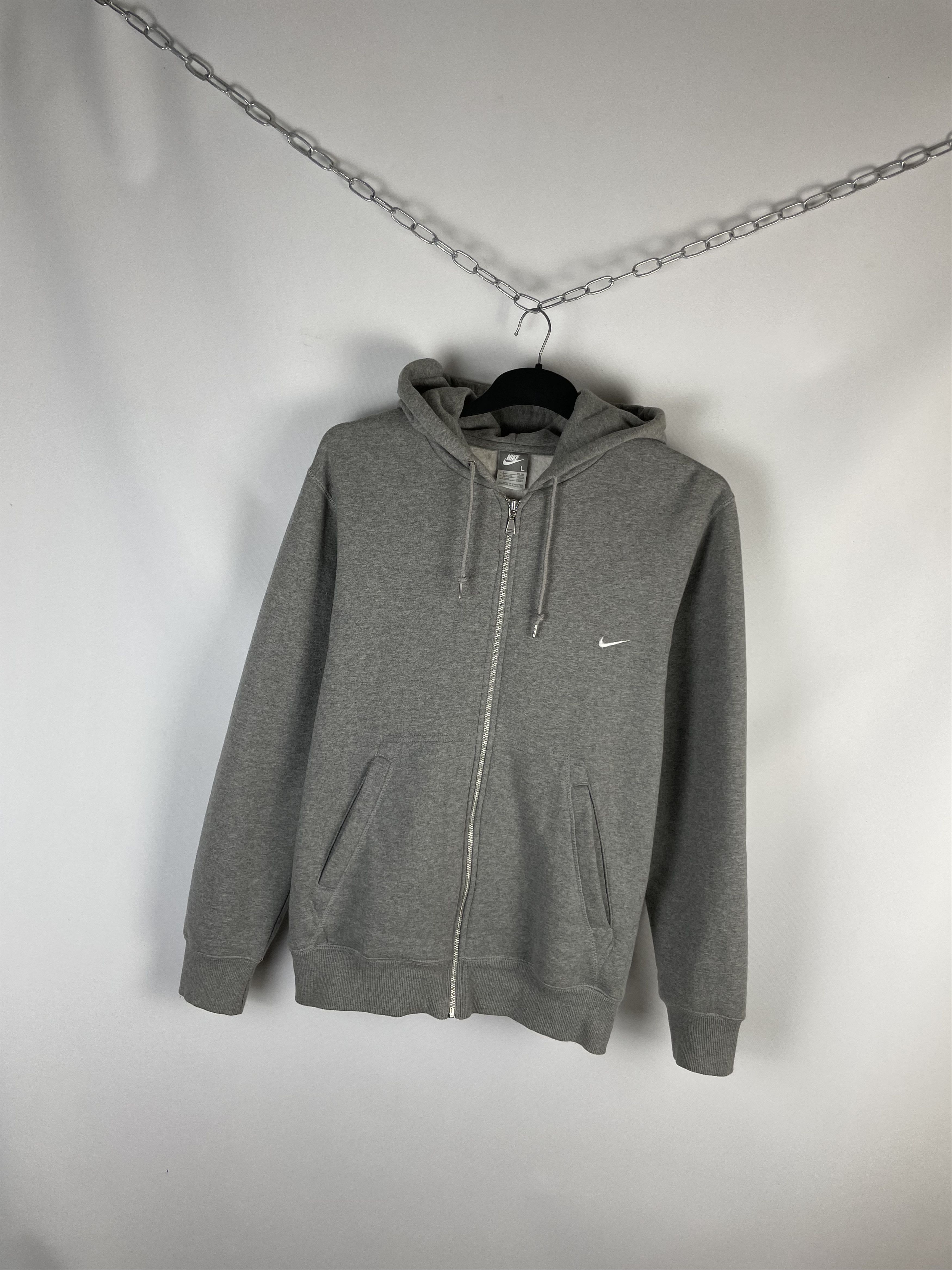Nike Vintage Nike Zip Hoodie Y2K Size US L / EU 52-54 / 3 - 2 Thumbnail