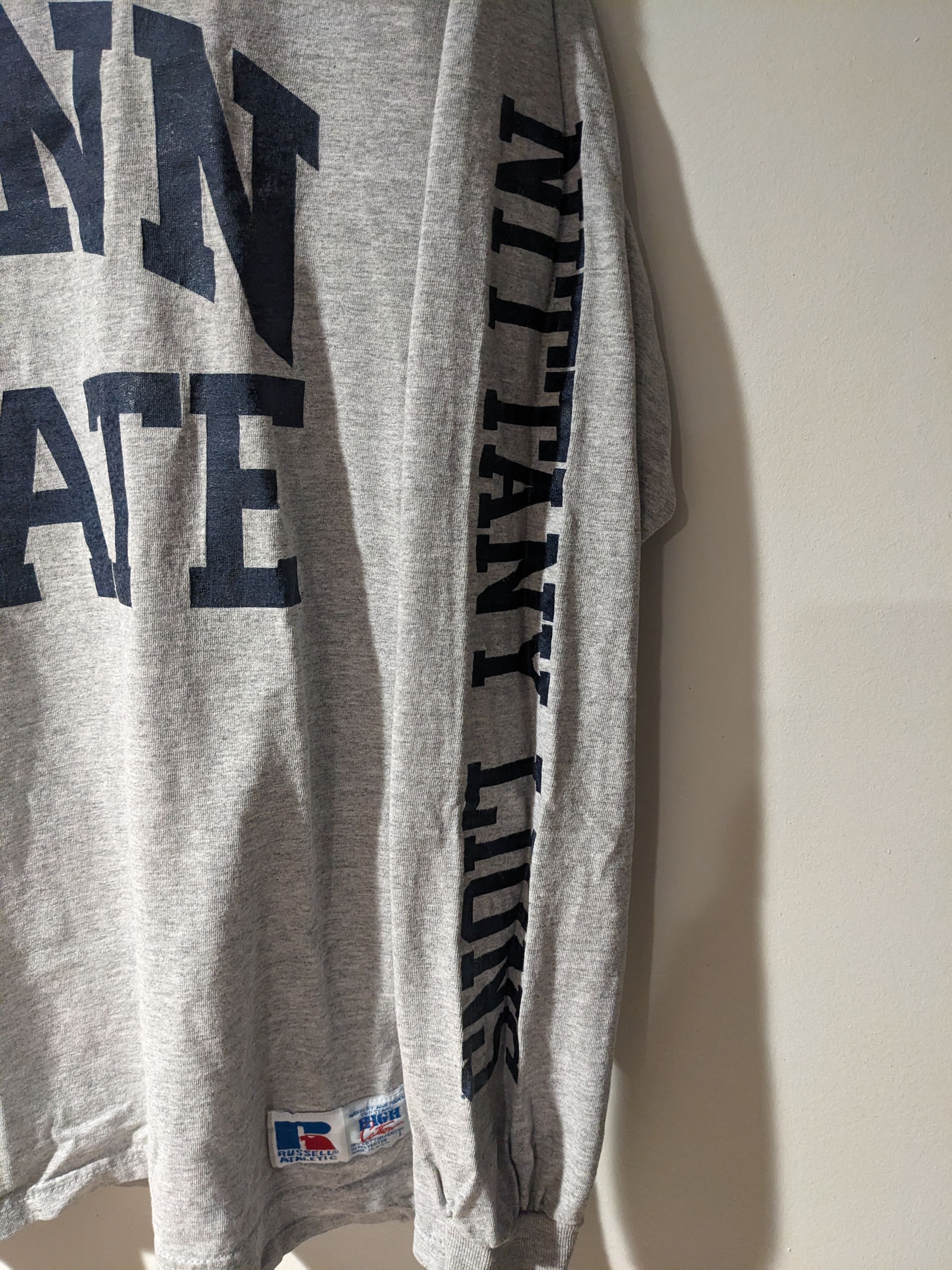 Russell Athletic × Vintage Vintage 90s Penn State University Turtle Neck Long-Sleeve Size US L / EU 52-54 / 3 - 6 Thumbnail