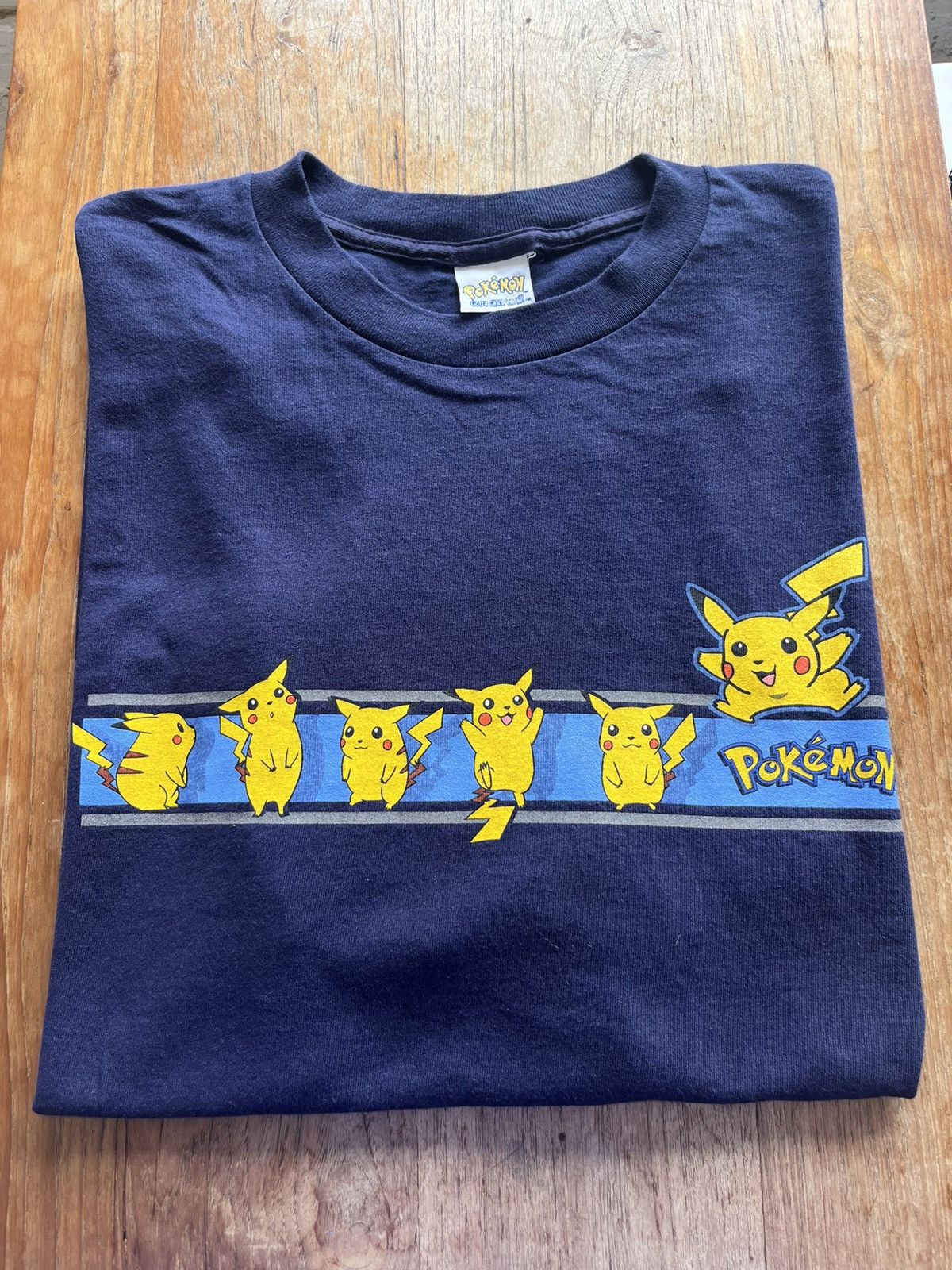 Nintendo × Pokemon × Vintage Vintage PIKACHU POKEMON emotional Nintendo T-shirt Size US XXL / EU 58 / 5 - 1 Thumbnail