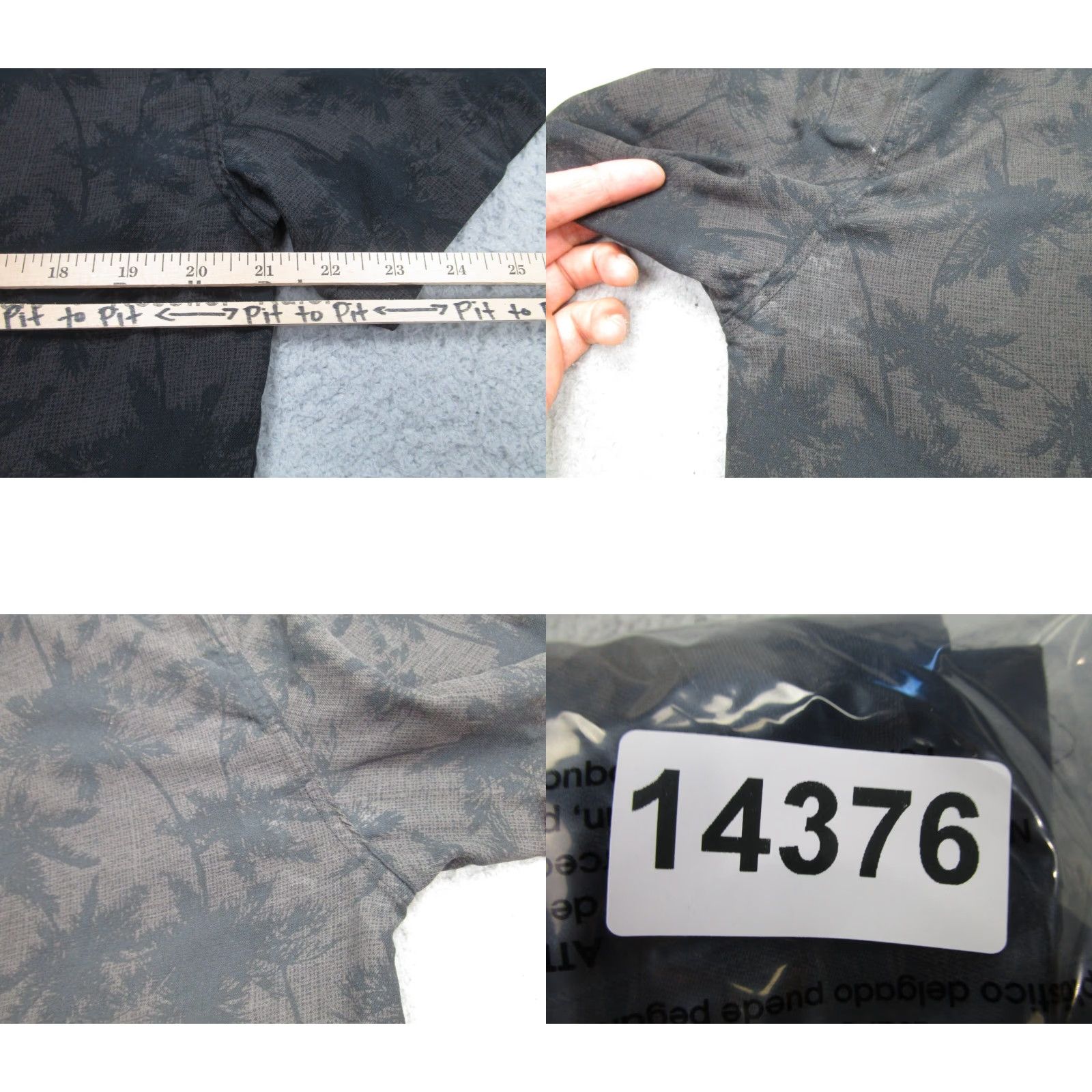 Nat Nast VINTAGE Nat Nast Shirt Mens M Black Brown Silk Floral Palm Leaf Hawaiian Camp Size US M / EU 48-50 / 2 - 8 Thumbnail