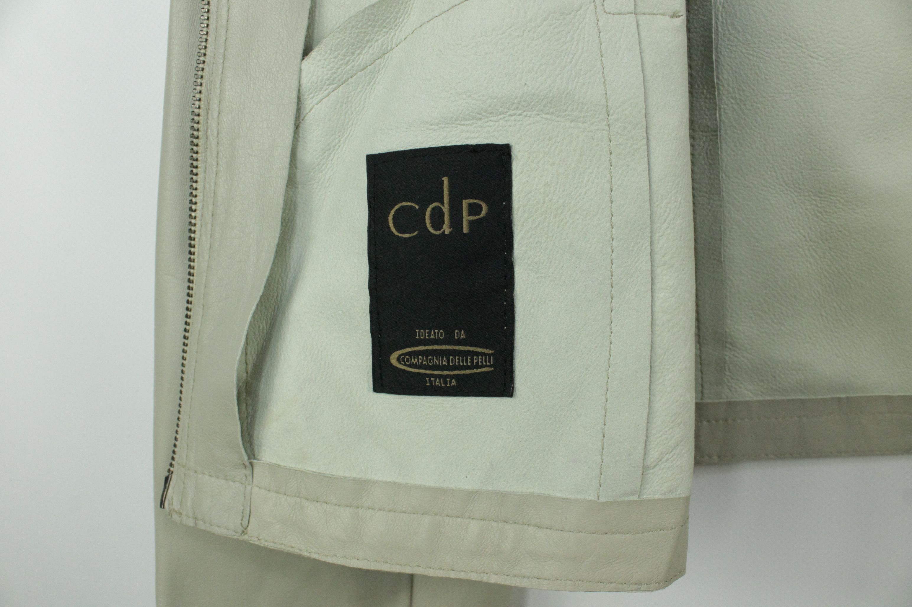 Vintage Compagnia Delle Pelli Light Leather Jacket Women's Size M / US 6-8 / IT 42-44 - 12 Thumbnail