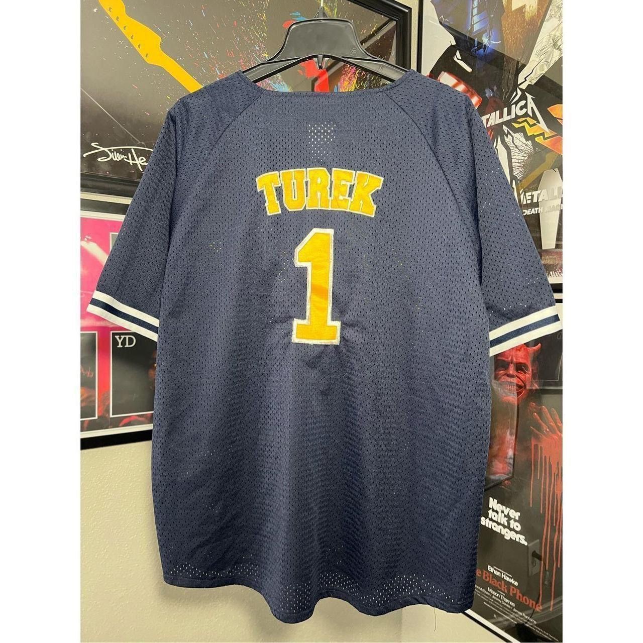 Other Vintage 90s NHL St. Louis Blues Turek Baseball Jersey Size US L / EU 52-54 / 3 - 3 Thumbnail