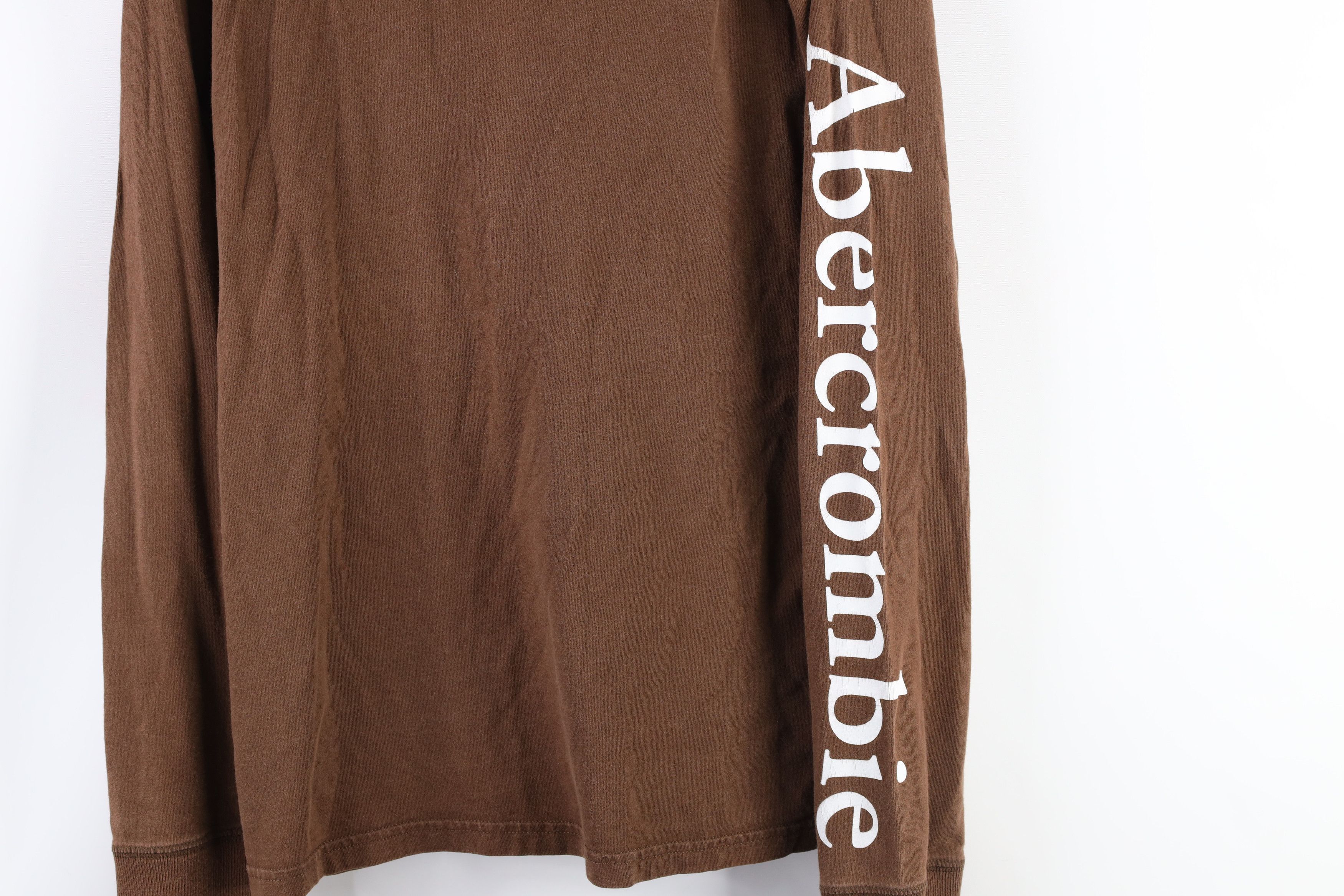 Abercrombie & Fitch Vintage Abercrombie & Fitch Long Sleeve T-Shirt Brown Size US M / EU 48-50 / 2 - 4 Thumbnail