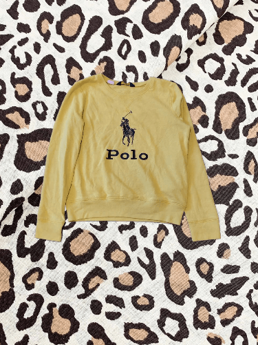 Polo Ralph Lauren POLO Ralph Lauren Girls Big Pony French Terry Pullover Size M / US 6-8 / IT 42-44 - 1 Thumbnail
