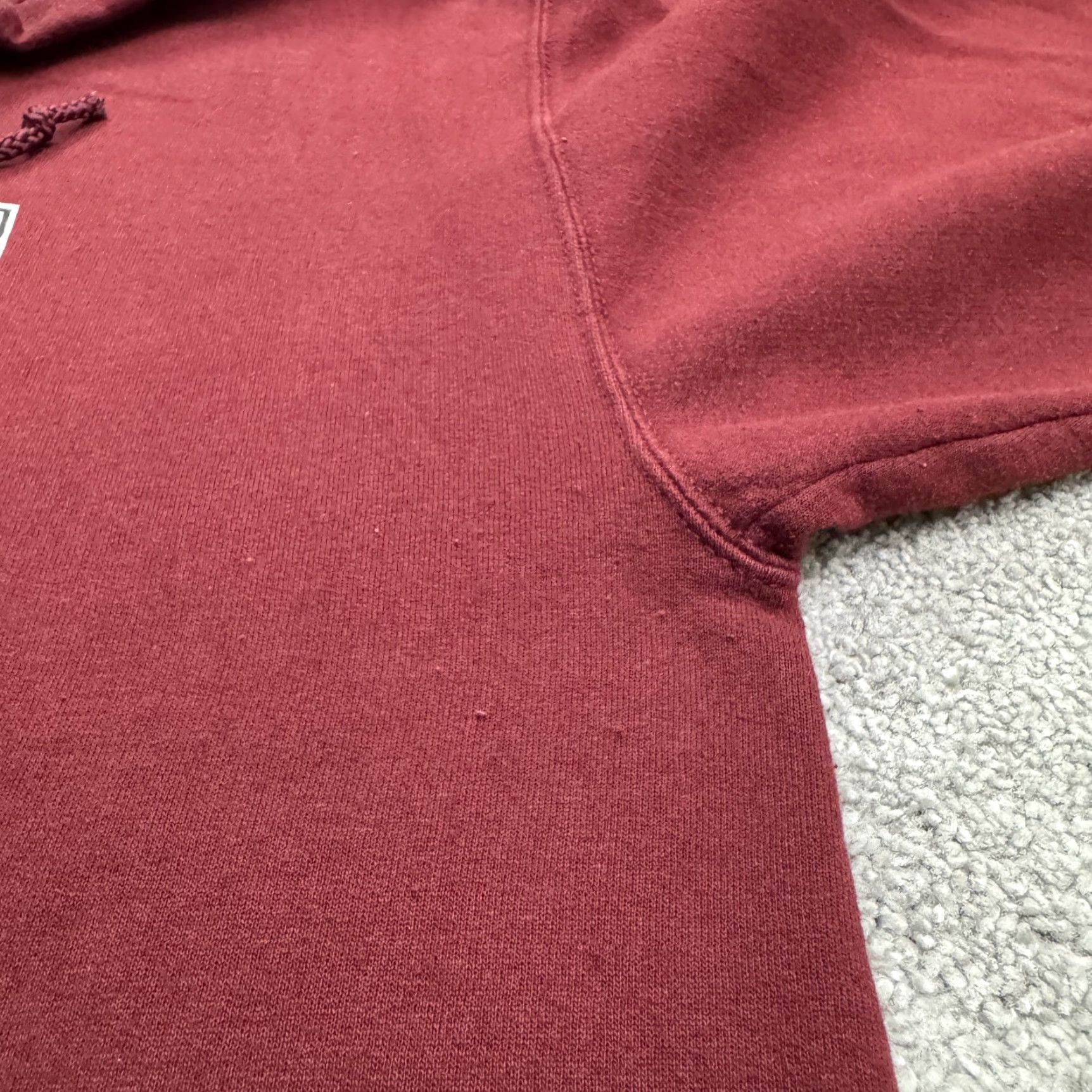 Champion VINTAGE Champion Hoodie Pullover Men's Red University 90s Streetwear Logo Athletic Sweatshirt Size US L / EU 52-54 / 3 - 5 Thumbnail