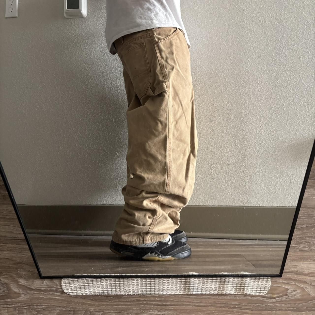 Dickies Crazy Vintage Y2K/2000s Baggy Khaki Dickies Workwear Skater Carpenter Pants! 38x30 Size US 38 / EU 54 - 2 Thumbnail