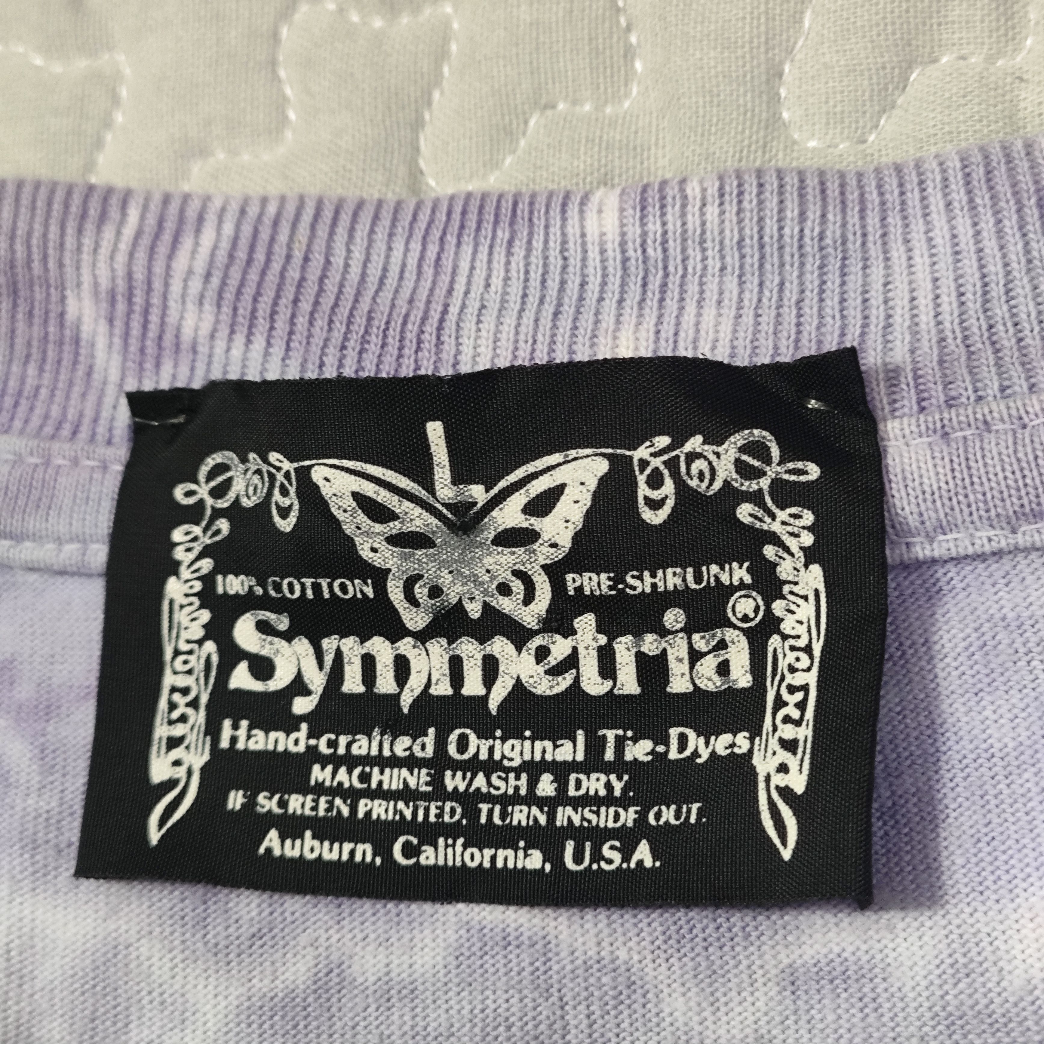 Band Tees 1990 Grateful Dead Symmetria Tie Dye Shirt Size US L / EU 52-54 / 3 - 10 Thumbnail
