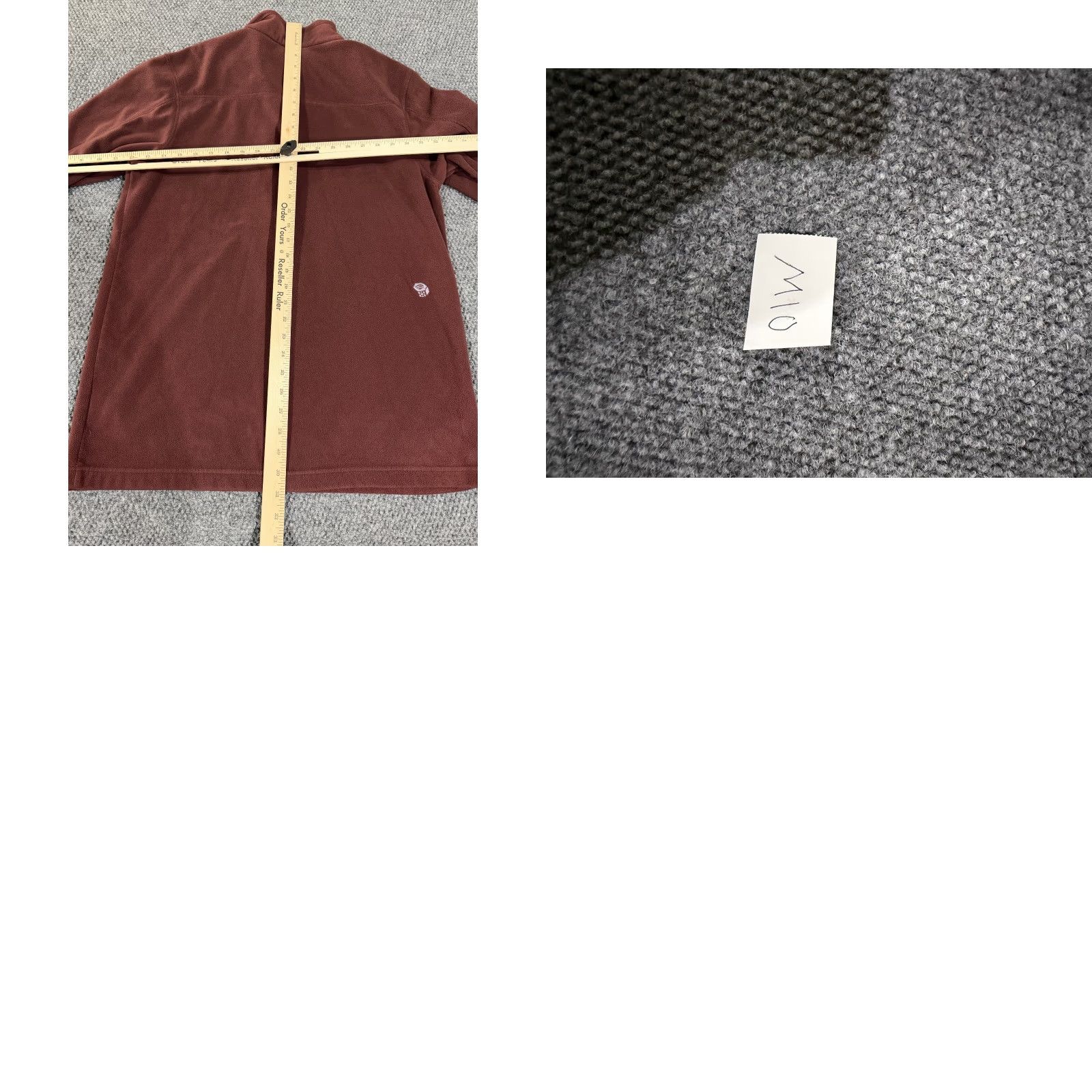 Mountain Hardwear Mountain Hardwear Fleece Pullover Mens XL Brown 1/4 Zip Outdoor Hiking Sweatshirt Regular Size Type Zipper Pockets Mock Neck Logo Size US XL / EU 56 / 4 - 8 Thumbnail