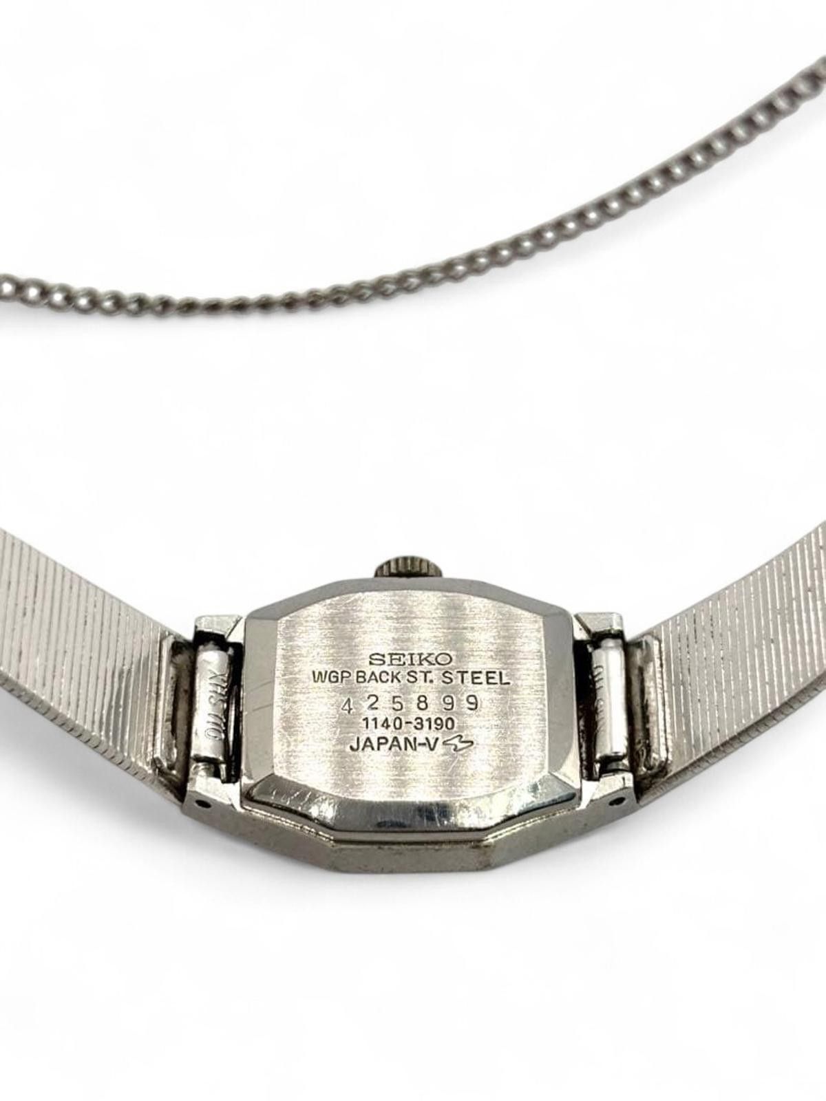 Seiko Seiko - Vintage Ladies' Mechanical Wristwatch Size ONE SIZE - 6 Thumbnail