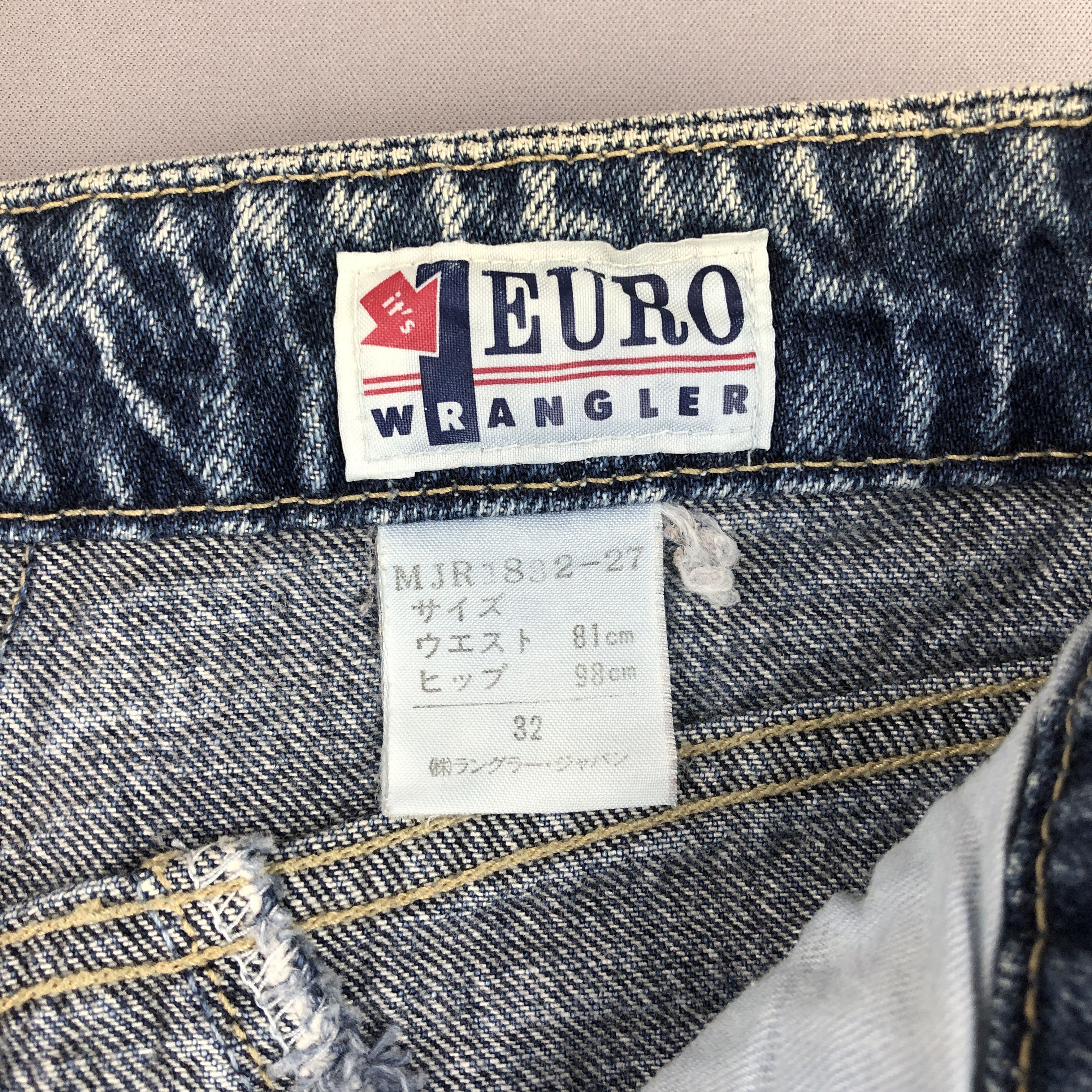 Wrangler Vintage Wrangler Stonewash Jeans Wrangler Faded Denim Size 28" / US 6 / IT 42 - 6 Thumbnail