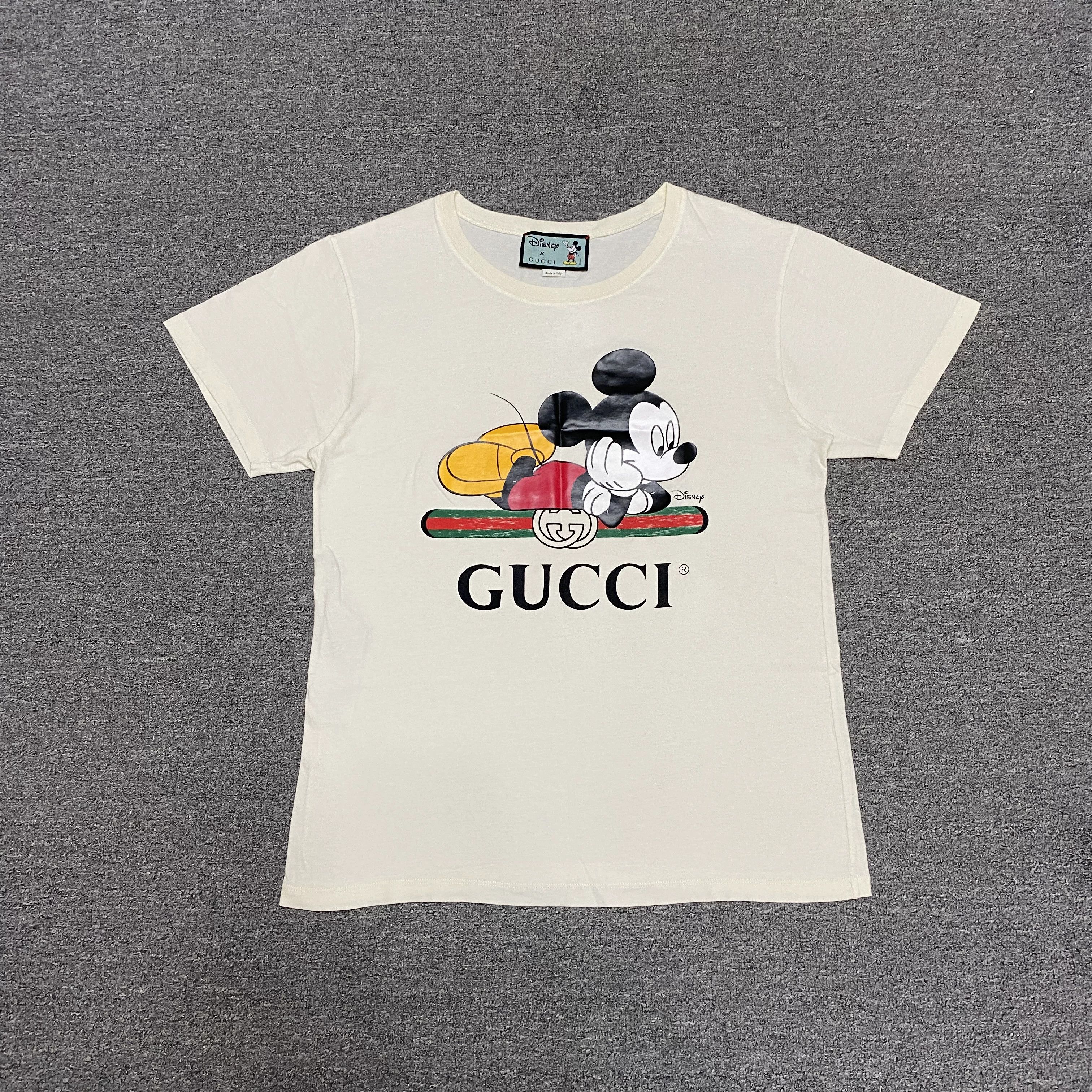 Gucci Gucci Disney Mickey Mouse Collab T-shirt Size US S / EU 44-46 / 1 - 1 Thumbnail