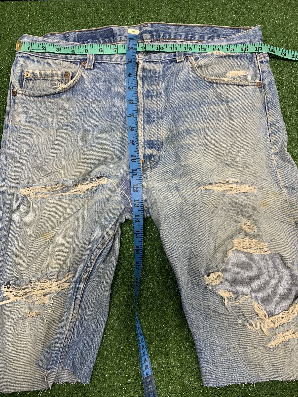 Levi's Vintage 80s Levis 501 grunge. Size US 35 - 5 Thumbnail