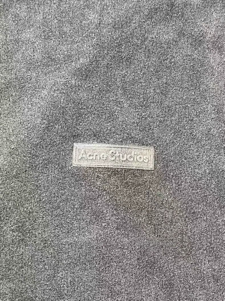 Acne Studios Acne Studios Solid color flat ribbed long sleeve T-shirt, Size M / US 6-8 / IT 42-44 - 3 Thumbnail
