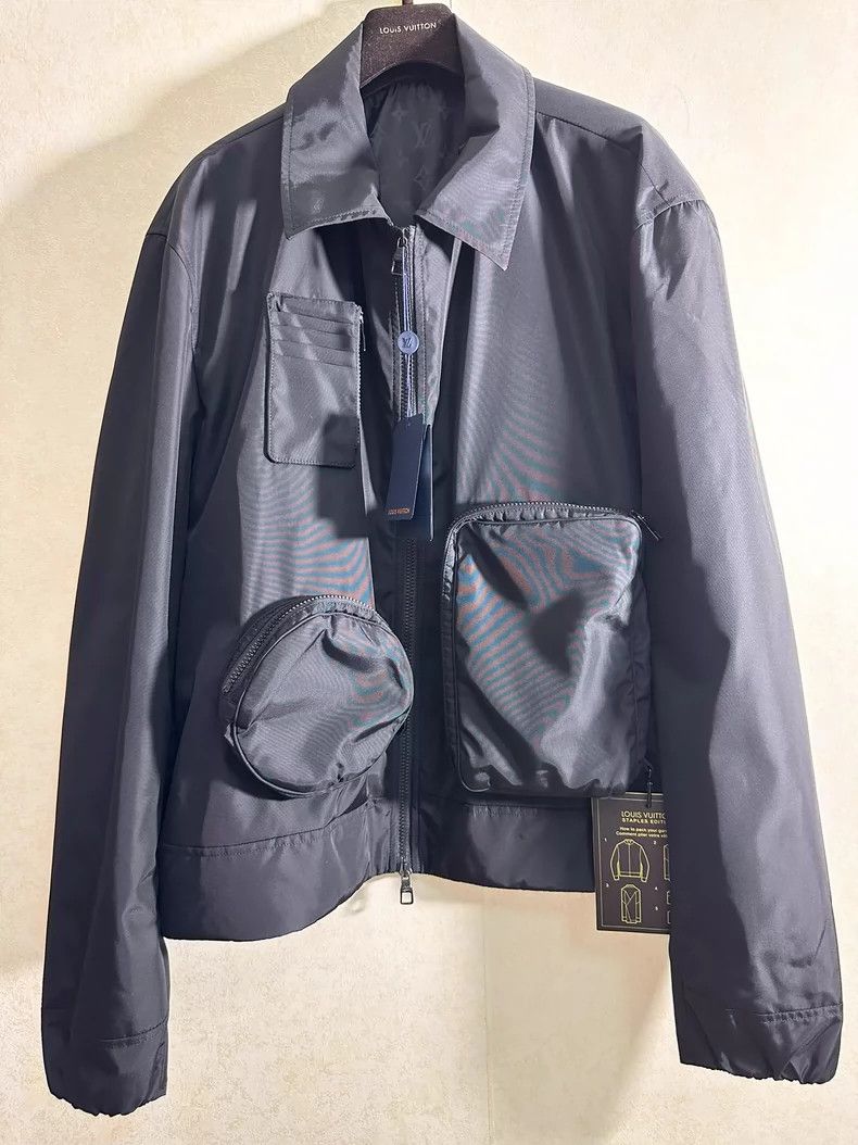 Louis Vuitton Louis Vuitton Black Multi-Pocket Tag Coach Jacket 2501-Next Size US M / EU 48-50 / 2 - 1 Thumbnail