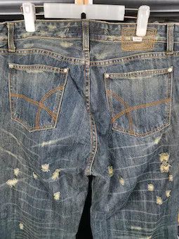 If Six Was Nine Vintage Japanese Brand X-ray Loose Straight Jeans Size US 36 / EU 52 - 3 Thumbnail