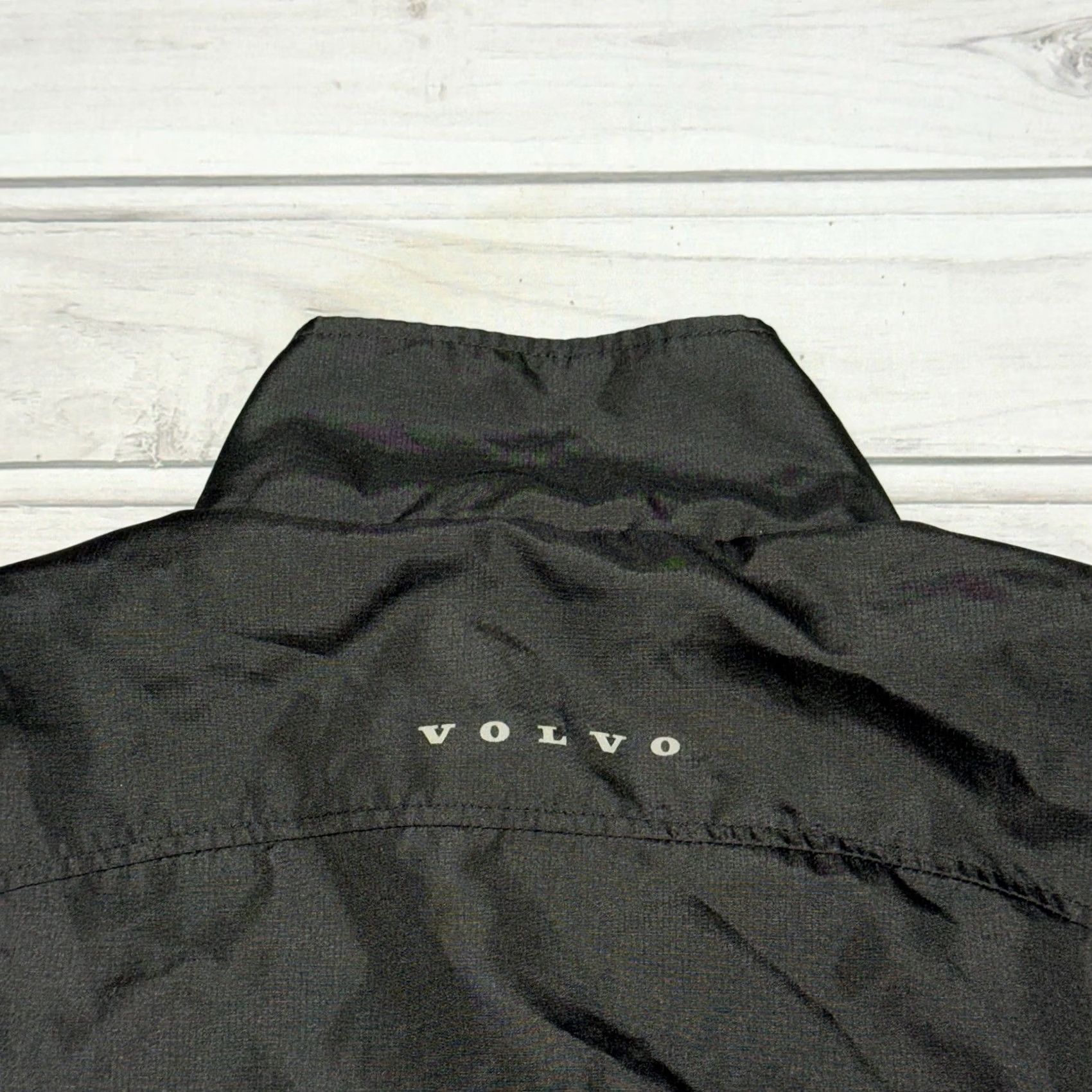 Vintage Volvo Jacket Mens L Black Official Merchandise Full Zip Windbreaker Cars Size US L / EU 52-54 / 3 - 6 Thumbnail