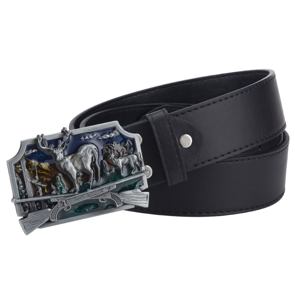 Designer Vibe Vintage Belt Riveted Belts Menswear Accessories Size ONE SIZE - 5 Thumbnail
