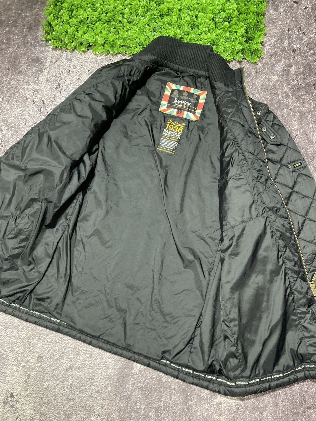 Barbour BARBOUR International Quilted Jacket Windsheild Motorcycle Size US L / EU 52-54 / 3 - 8 Thumbnail