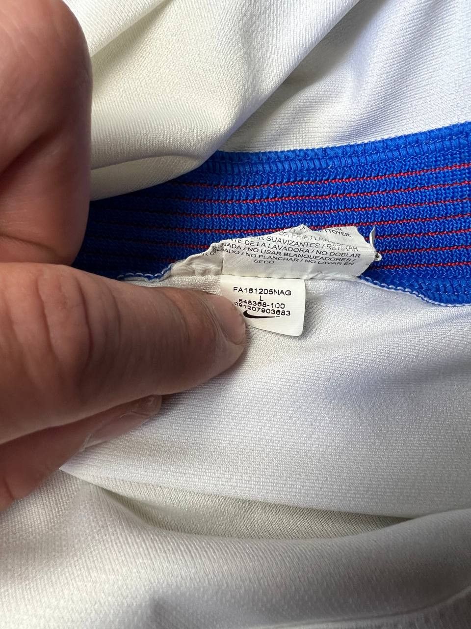 Nike Nike Team USA 2016 Olympics Soccer Jersey Football Shirt Size US L / EU 52-54 / 3 - 4 Thumbnail