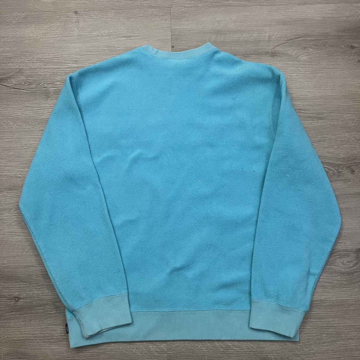 Supreme Supreme Polartec Logo Crewneck Size US M / EU 48-50 / 2 - 9 Thumbnail