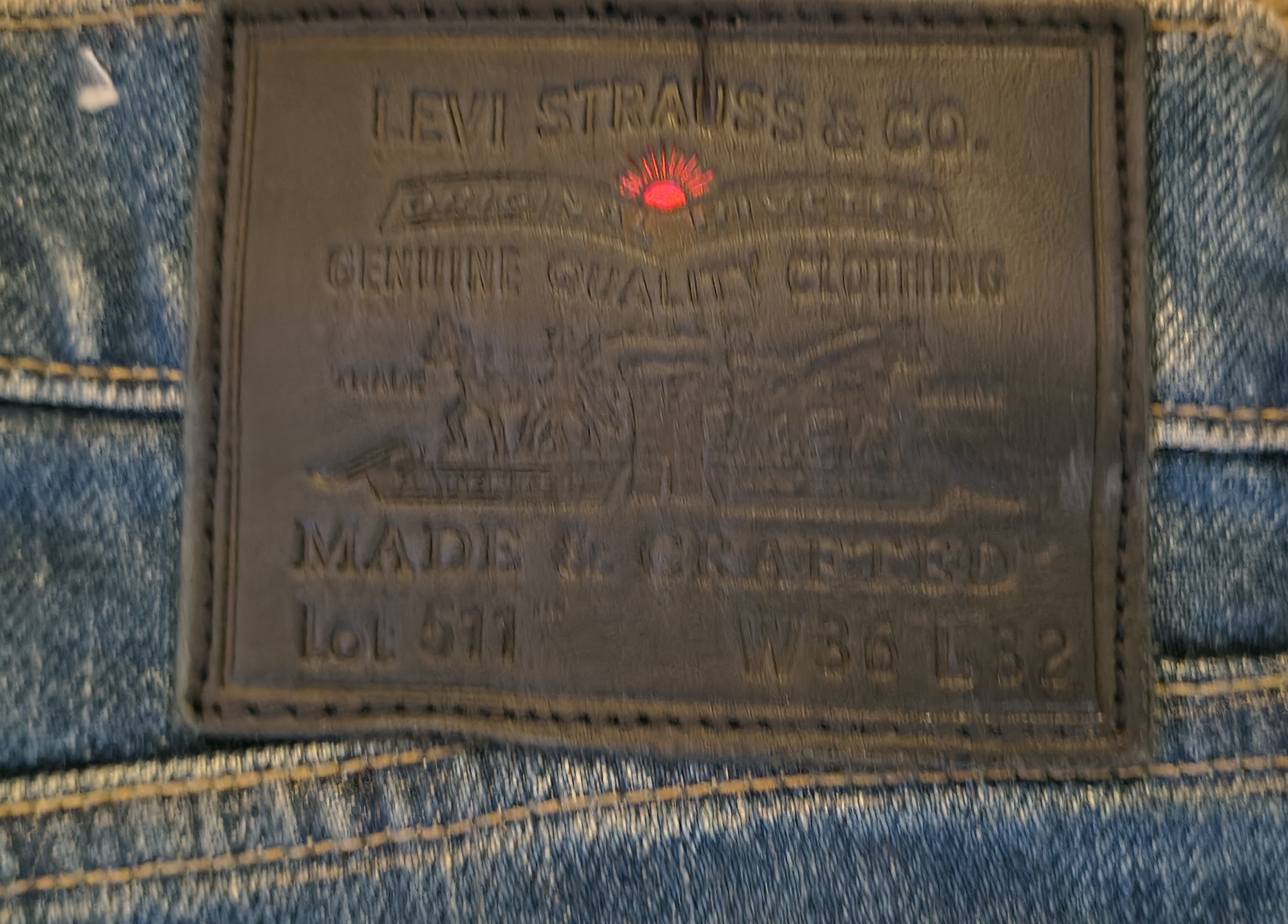 Levi's Made & Crafted Levi's 511 made and crafted in Japan selvage denim 36x32 Size US 36 / EU 52 - 10 Thumbnail