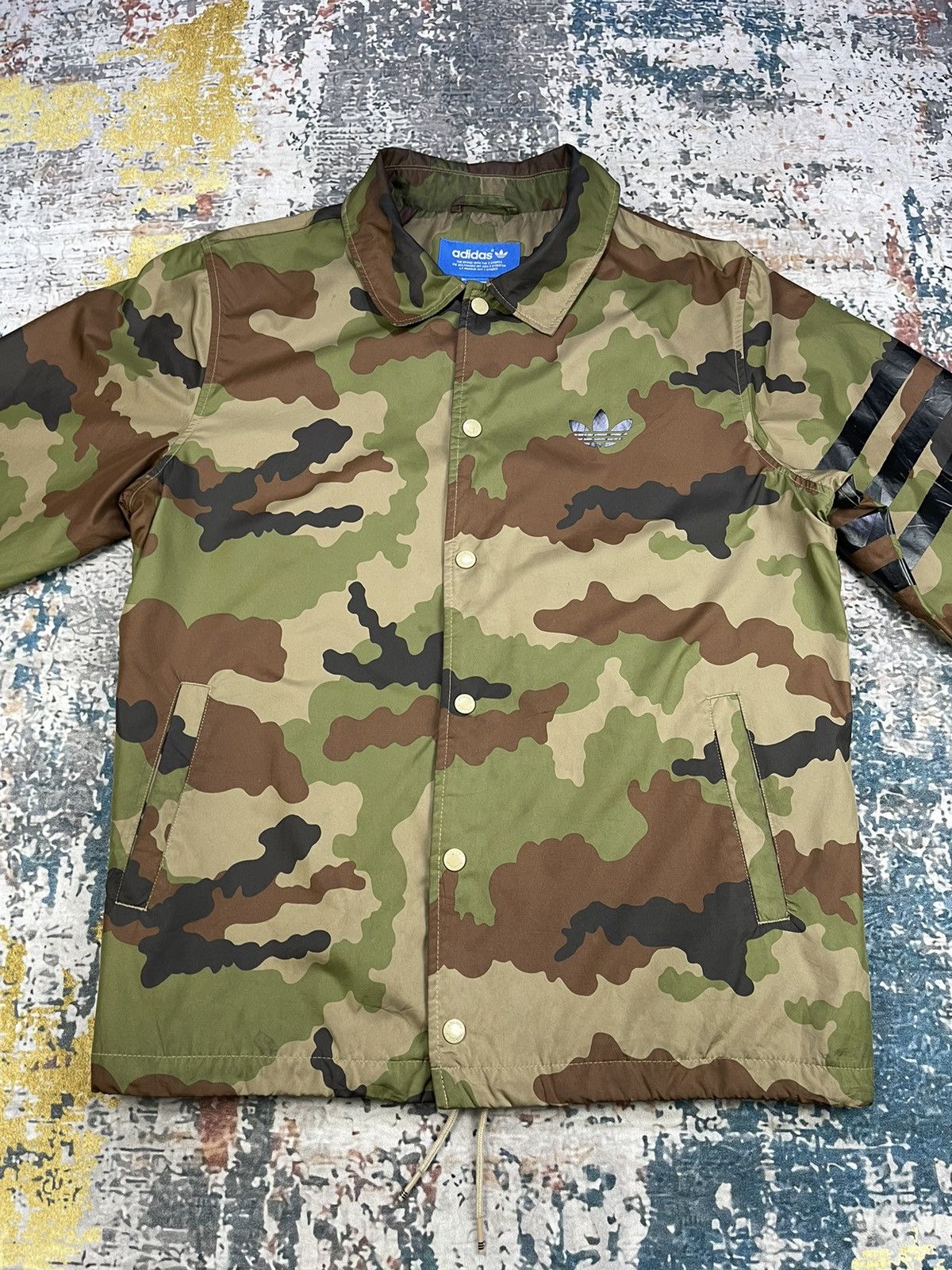 Adidas Adidas Originals Street Camo Couch Jackets Size US L / EU 52-54 / 3 - 2 Thumbnail
