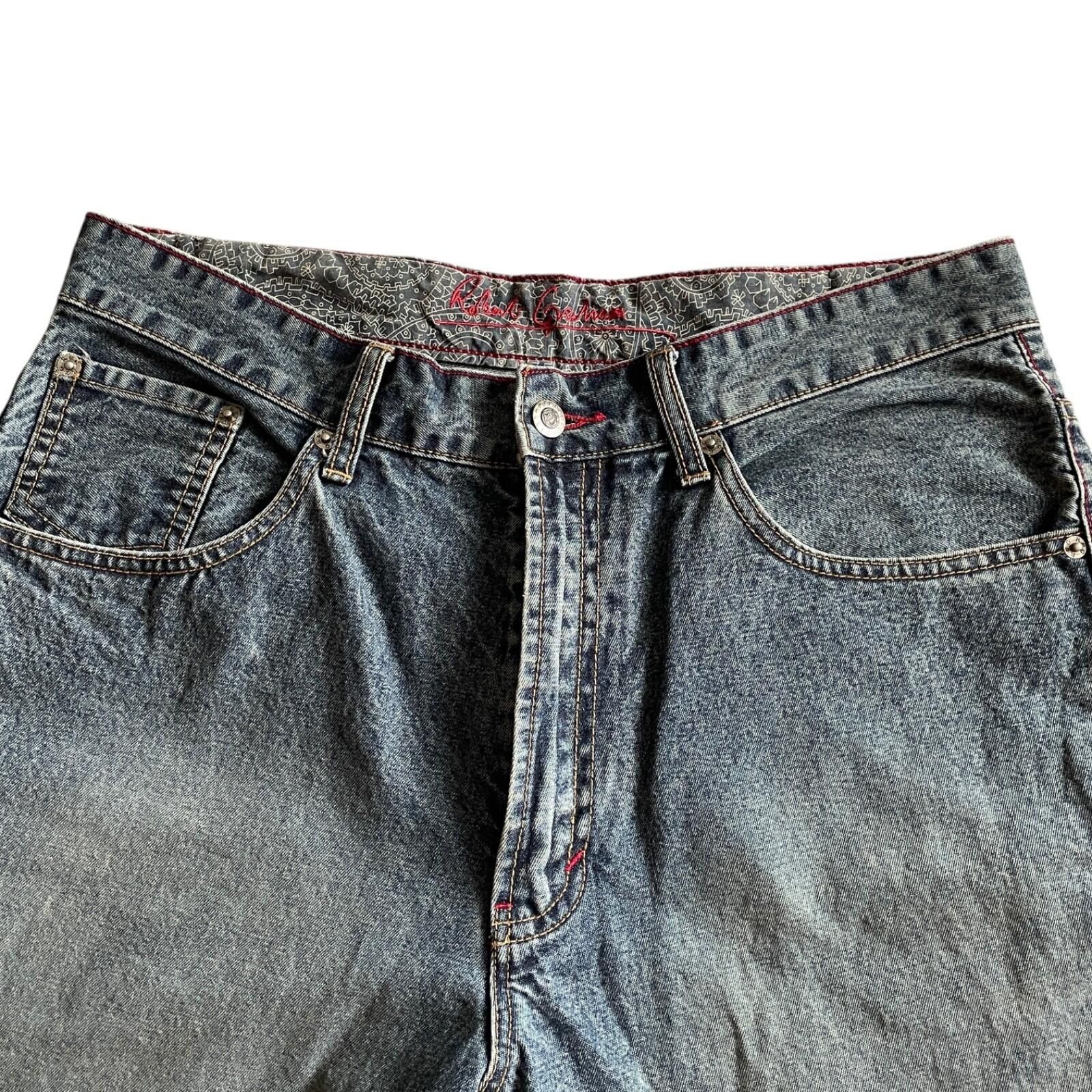 Robert Graham Robert Graham Jeans 34x34 Baggy Fit Blue Denim EUC CLEAN! Size US 34 / EU 50 - 5 Thumbnail
