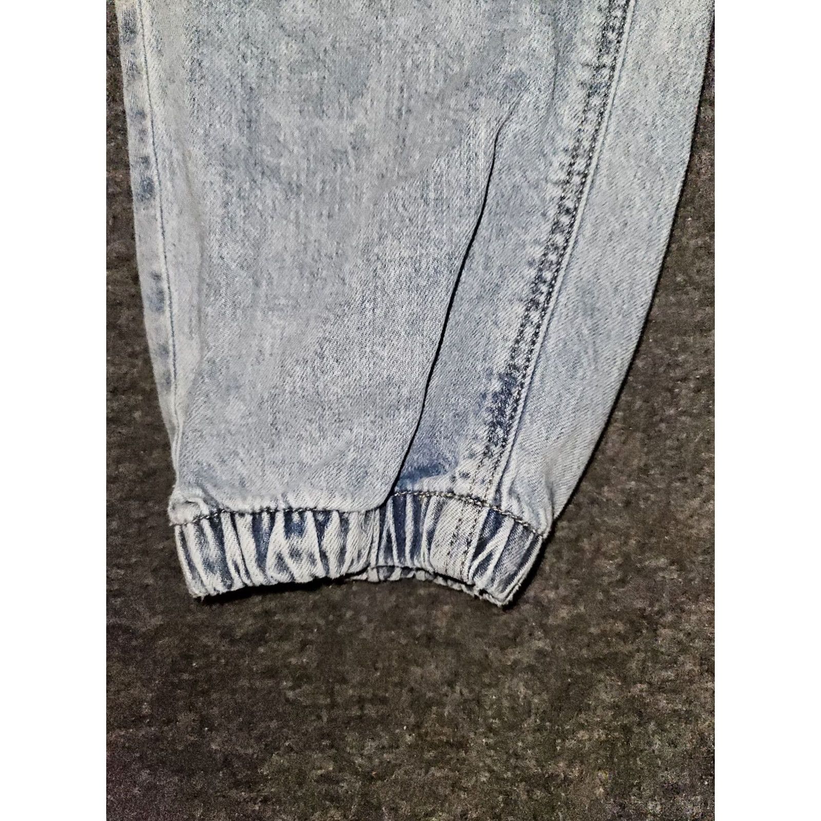 American Eagle Outfitters VINTAGE American Eagle Cargo Ankle Jeans Women's 2 Regular Mid Rise 80s 90s Baggy Blue Denim with Logo Pockets Mens? Size 26" / US 2 / IT 38 - 7 Thumbnail