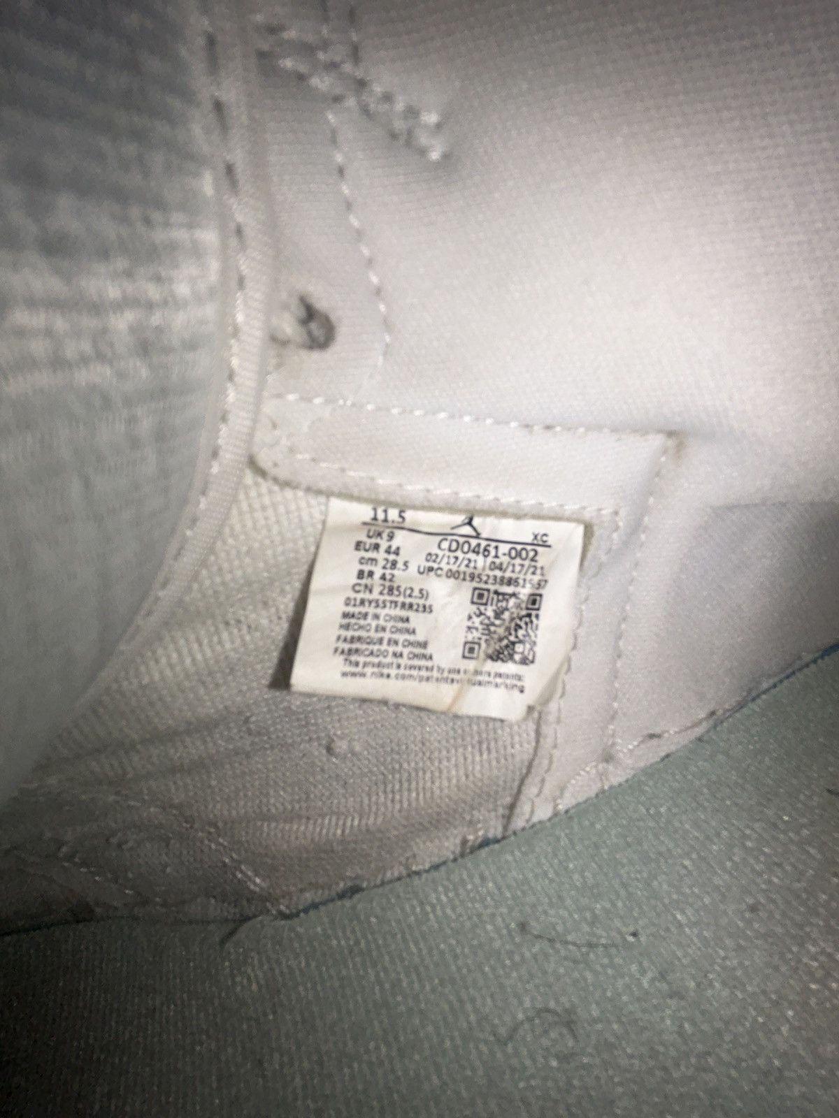Nike Jordan 1 seafoam Size US 10 / EU 43 - 9 Thumbnail