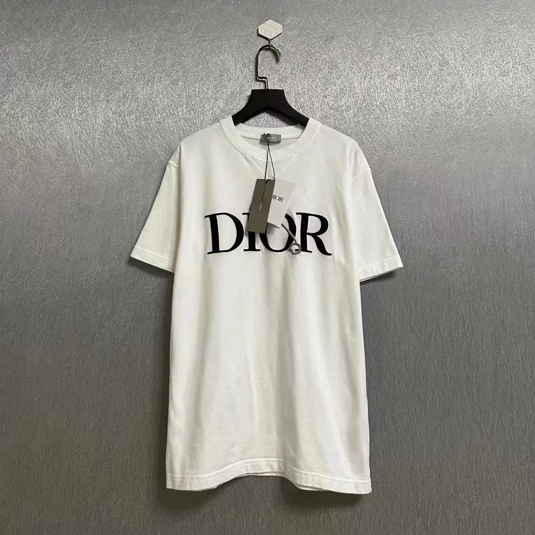 Dior dior embroidered logo short sleeve shirt Size US S / EU 44-46 / 1 - 1 Thumbnail