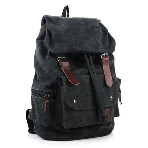 Japanese Brand Canvas Travel Backpack Size ONE SIZE - 4 Thumbnail