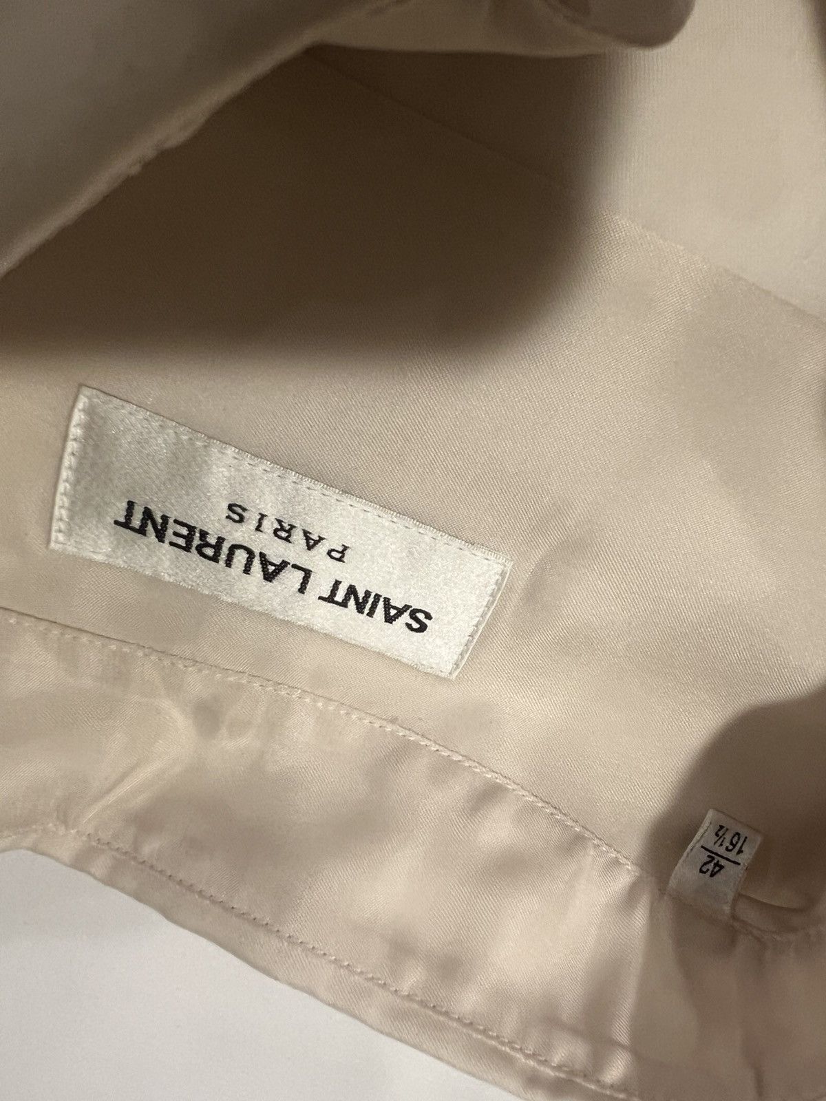 Saint Laurent Paris Saint Laurent twill shirt. 42/16.5. $990 Size US XL / EU 56 / 4 - 4 Thumbnail