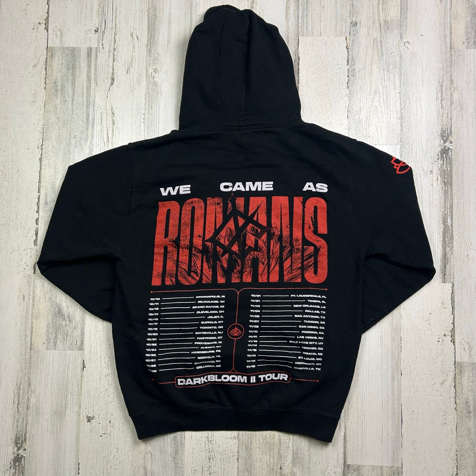 Band Tees We Came As Romans 'Darkbloom II Tour' Hoodie Size US S / EU 44-46 / 1 - 5 Thumbnail