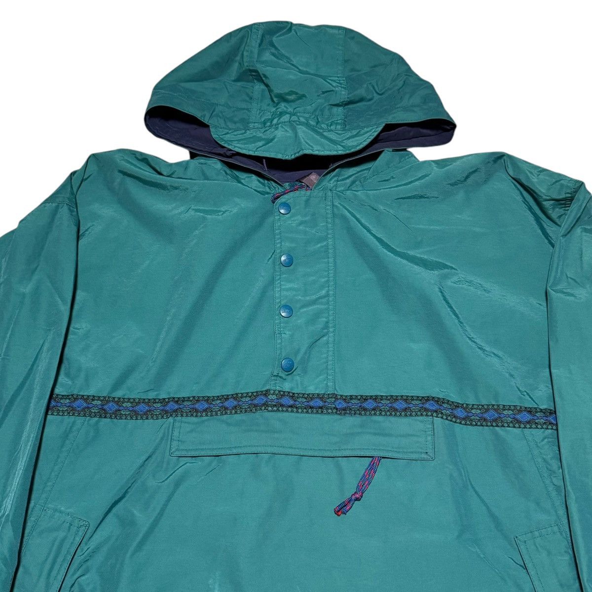 Eastern Mountain Sports × Vintage Vintage Eastern Mountain Sports Aztec Turquoise Jacket 2XL Size US XXL / EU 58 / 5 - 2 Thumbnail