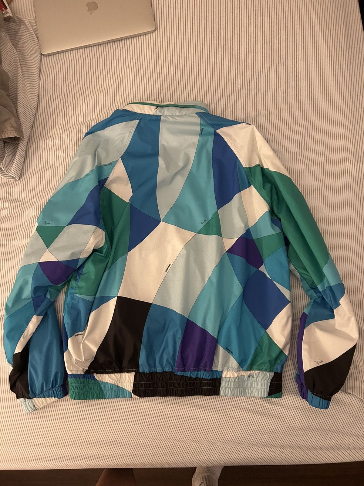 Supreme Supreme Emilio Pucci Sport Jacket Blue Size US M / EU 48-50 / 2 - 2 Thumbnail