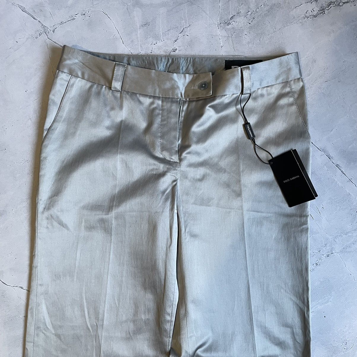 Dolce & Gabbana × Vintage Dolce Gabbana Atlas Dress Pants Size 27" / US 4 / IT 40 - 5 Thumbnail