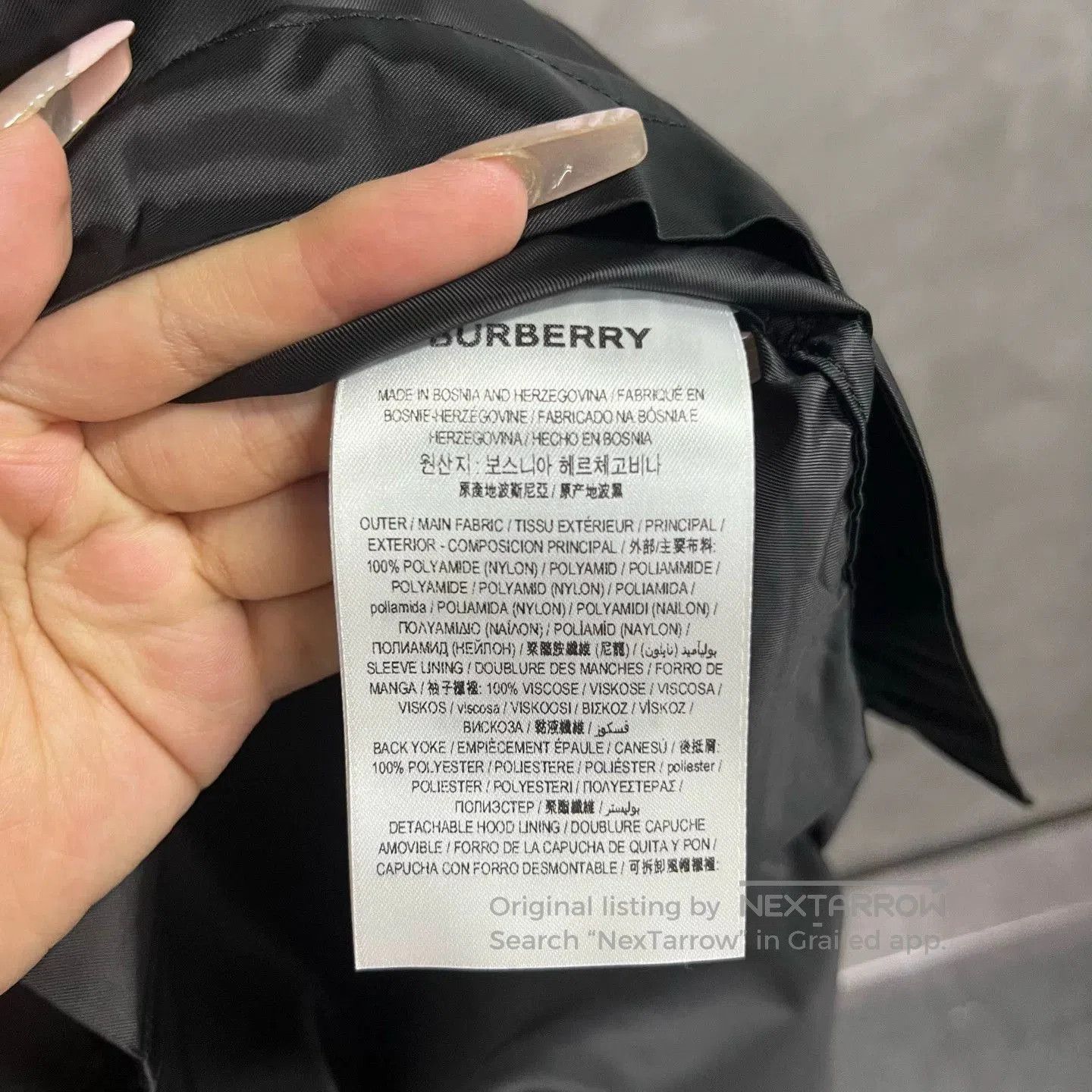 Burberry Burberry Black Double-Breasted Trench Coat. Size M / US 6-8 / IT 42-44 - 4 Thumbnail